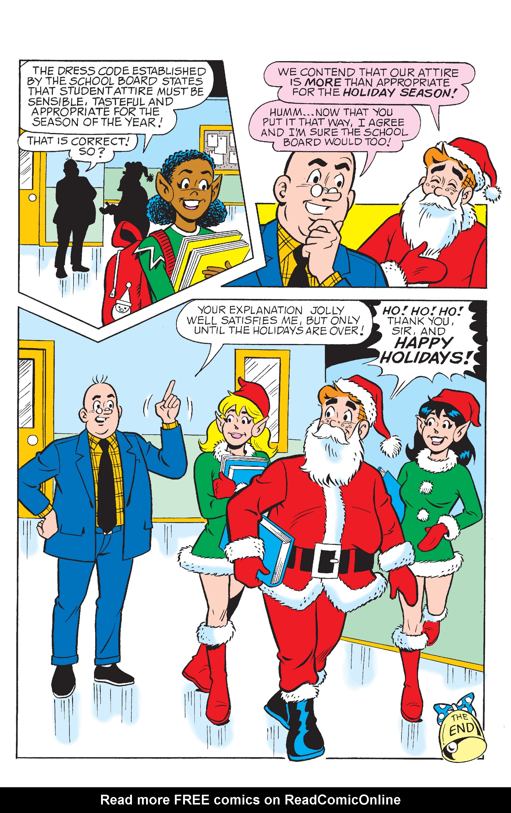 Read online Archie's Christmas Spirit comic -  Issue # TPB - 73
