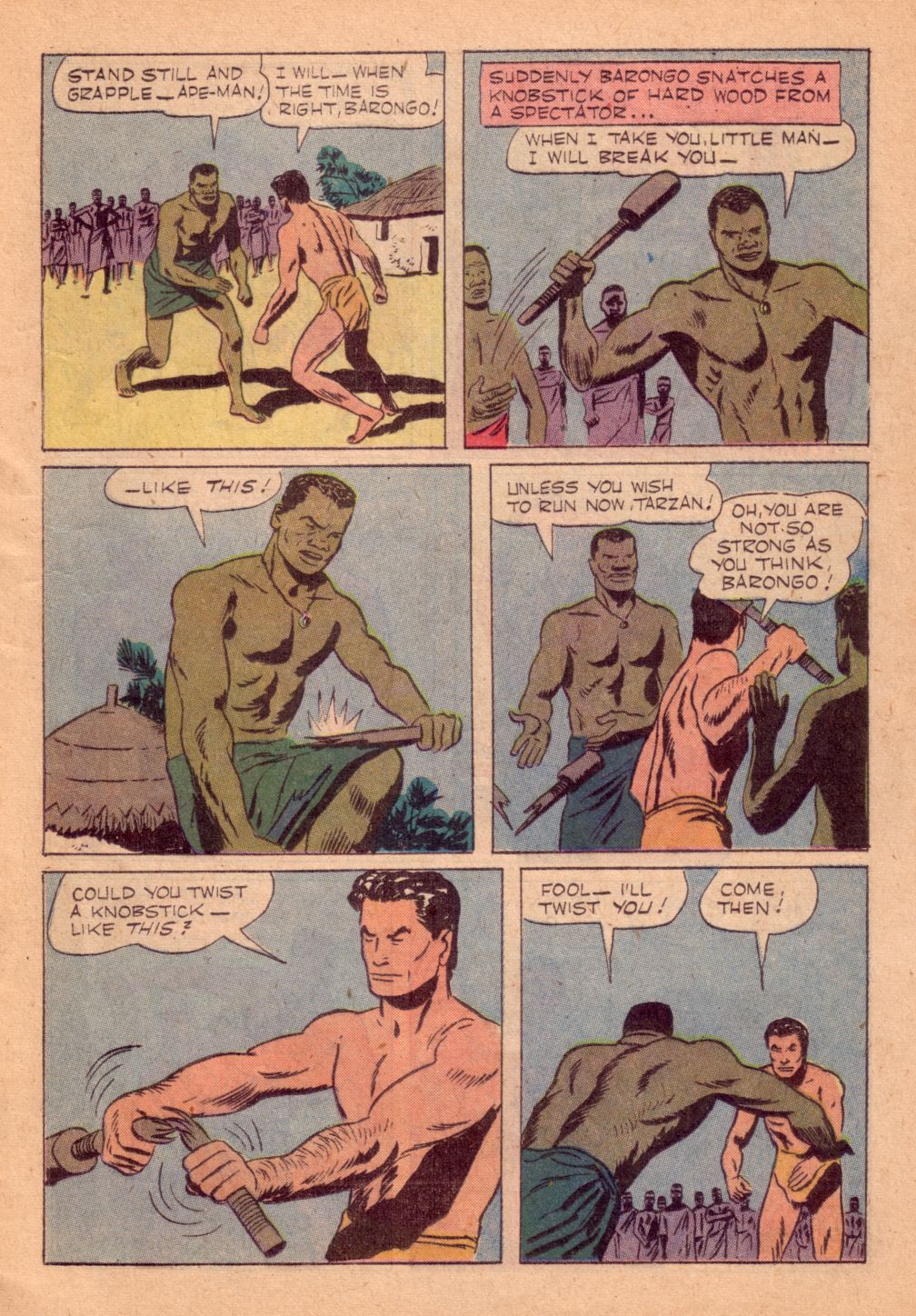Read online Tarzan (1948) comic -  Issue #93 - 13