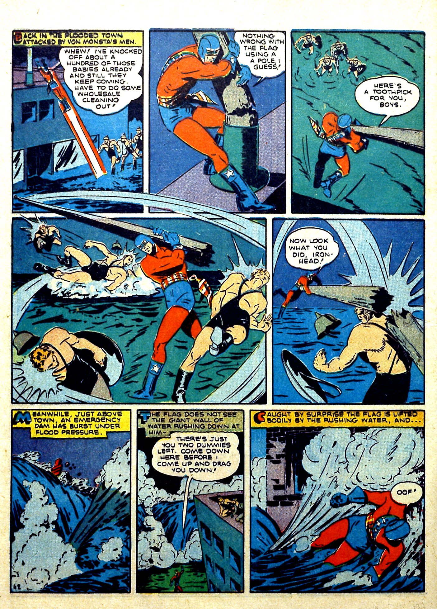 Read online Our Flag Comics comic -  Issue #4 - 44