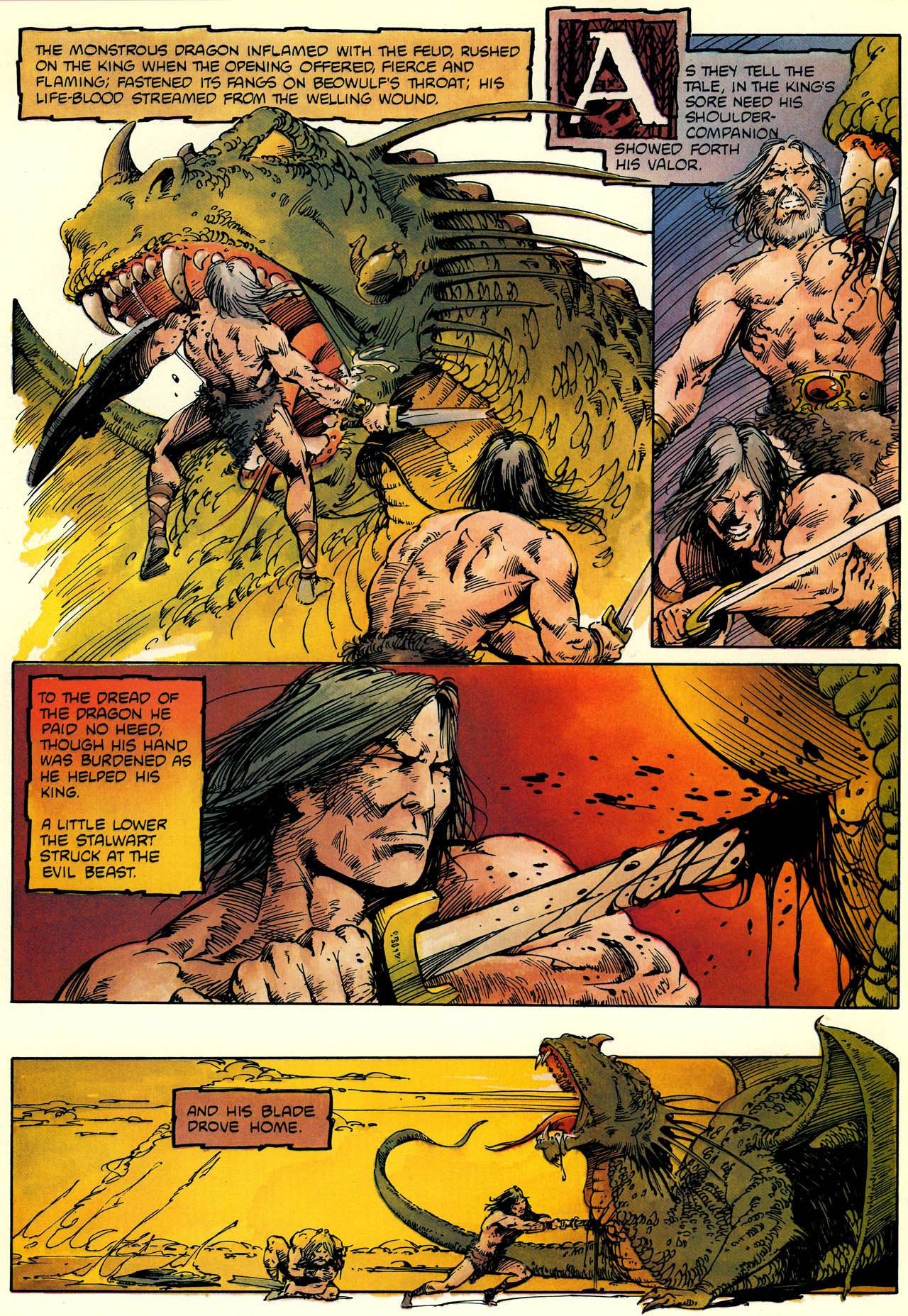 Read online Beowulf (1984) comic -  Issue # Full - 46