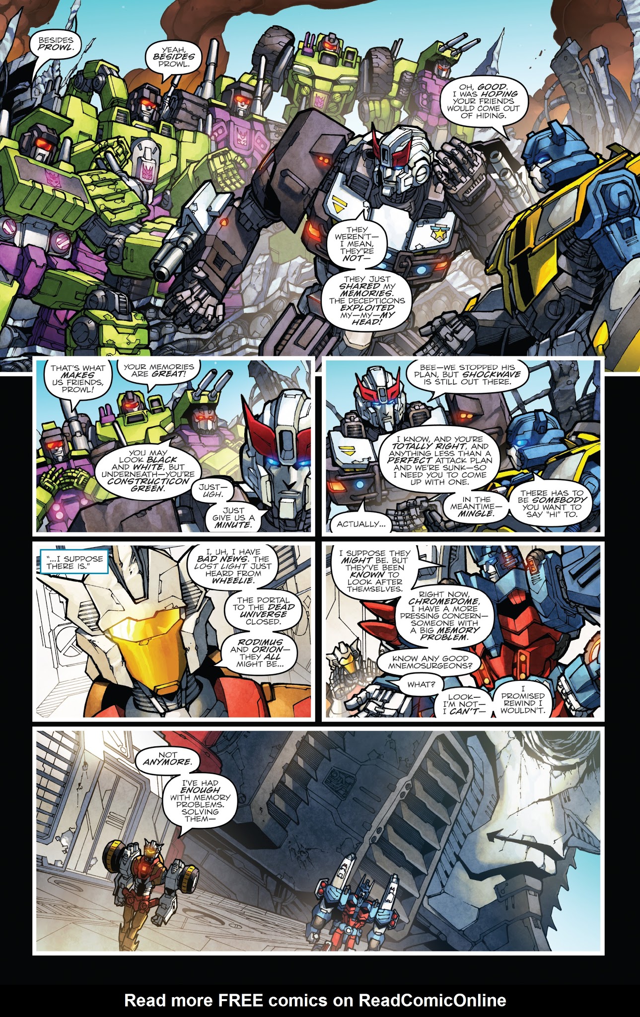 Read online The Transformers: Dark Cybertron comic -  Issue # TPB 2 - 83