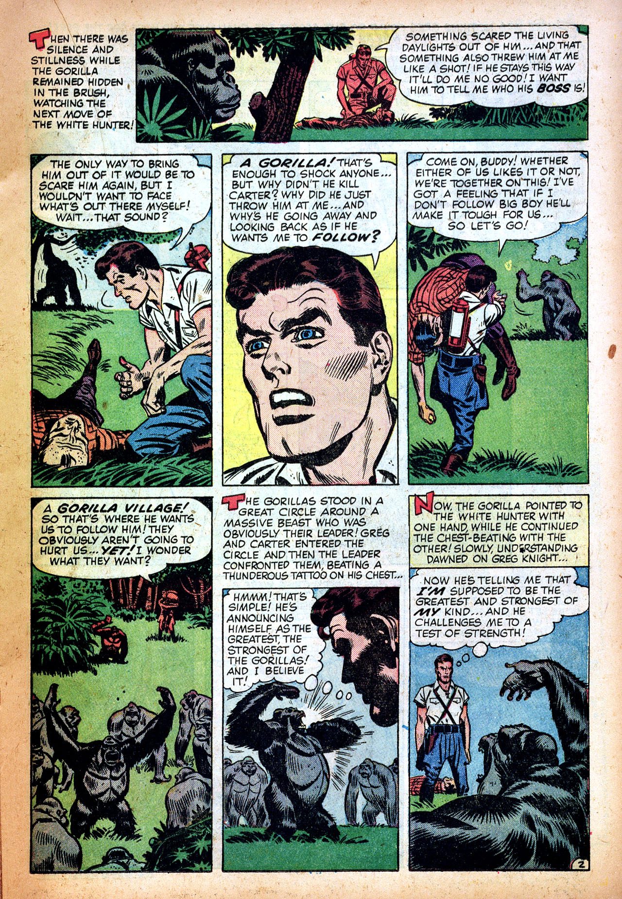 Read online Lorna, The Jungle Girl comic -  Issue #17 - 17