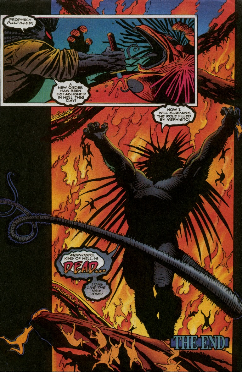 Read online Ghost Rider; Wolverine; Punisher: The Dark Design comic -  Issue # Full - 42