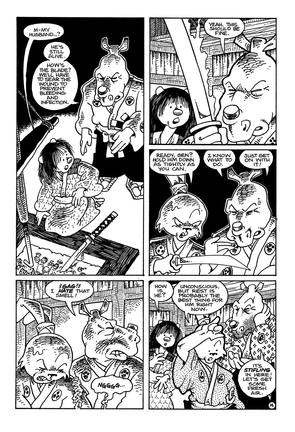Read online Usagi Yojimbo (1987) comic -  Issue #38 - 16