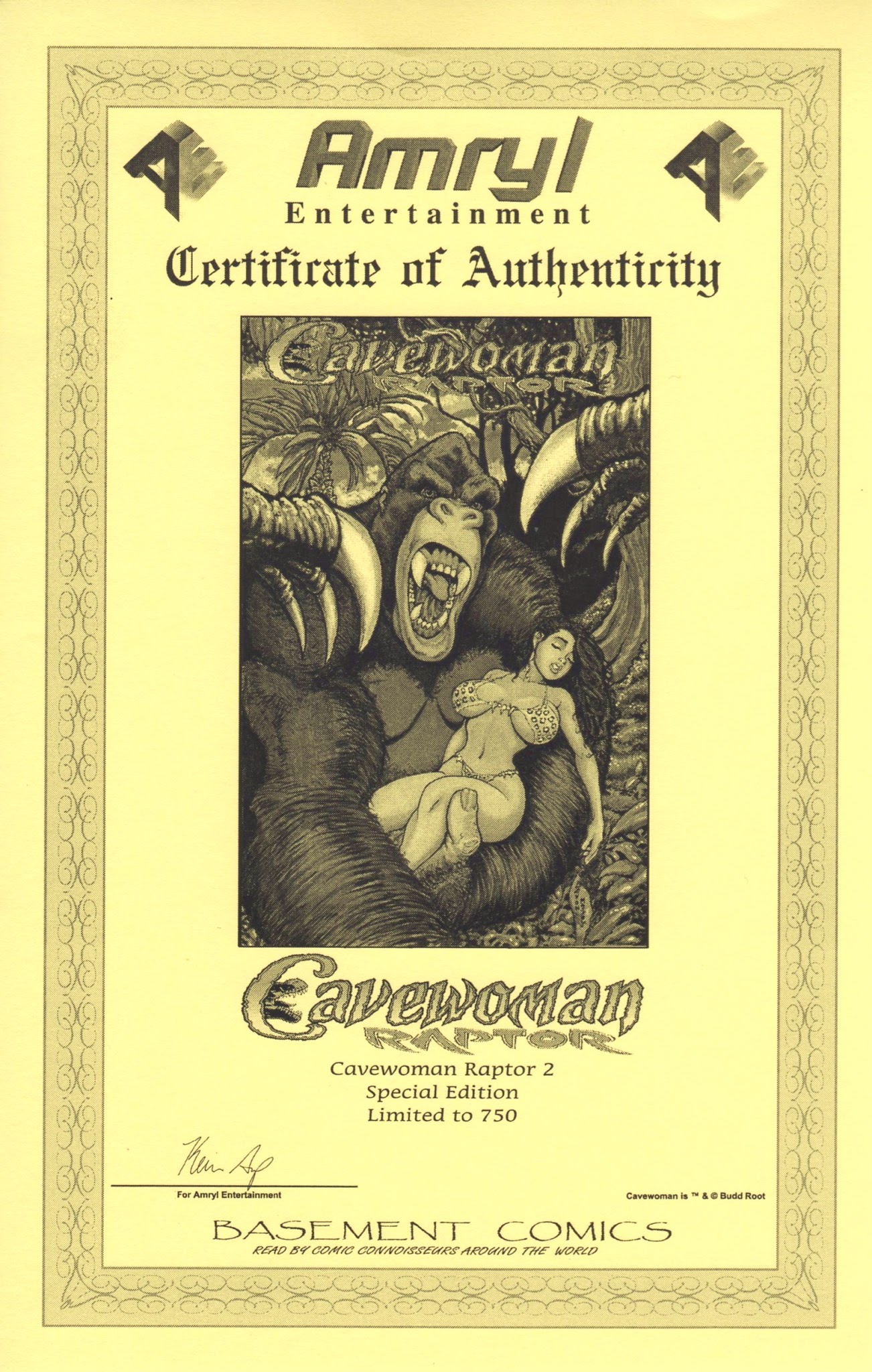 Read online Cavewoman: Raptor comic -  Issue #2 - 33