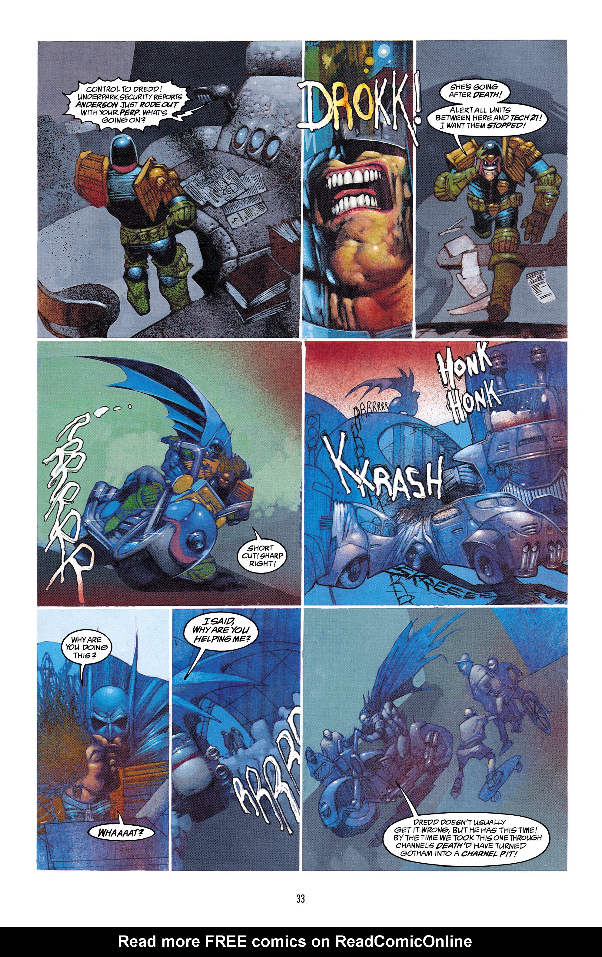 Read online Batman/Judge Dredd Collection comic -  Issue # TPB (Part 1) - 33