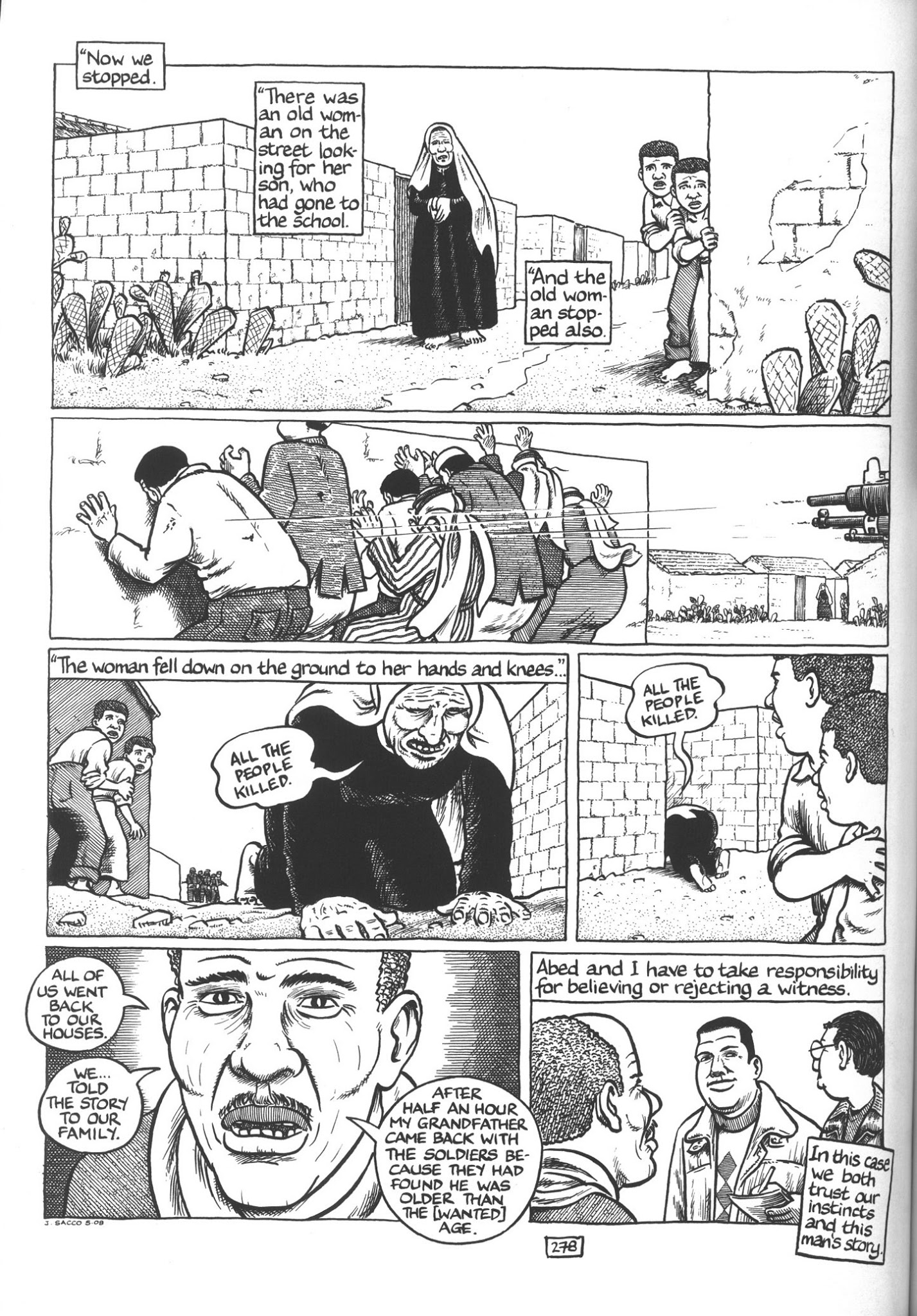 Read online Footnotes in Gaza comic -  Issue # TPB - 296