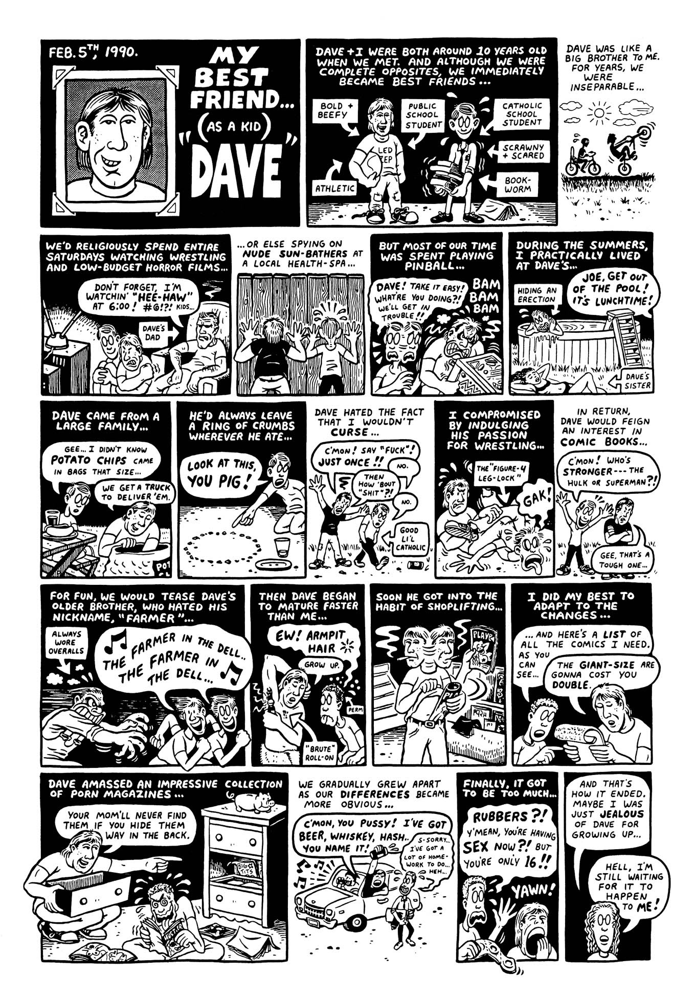 Read online Peepshow: The Cartoon Diary of Joe Matt comic -  Issue # Full - 55
