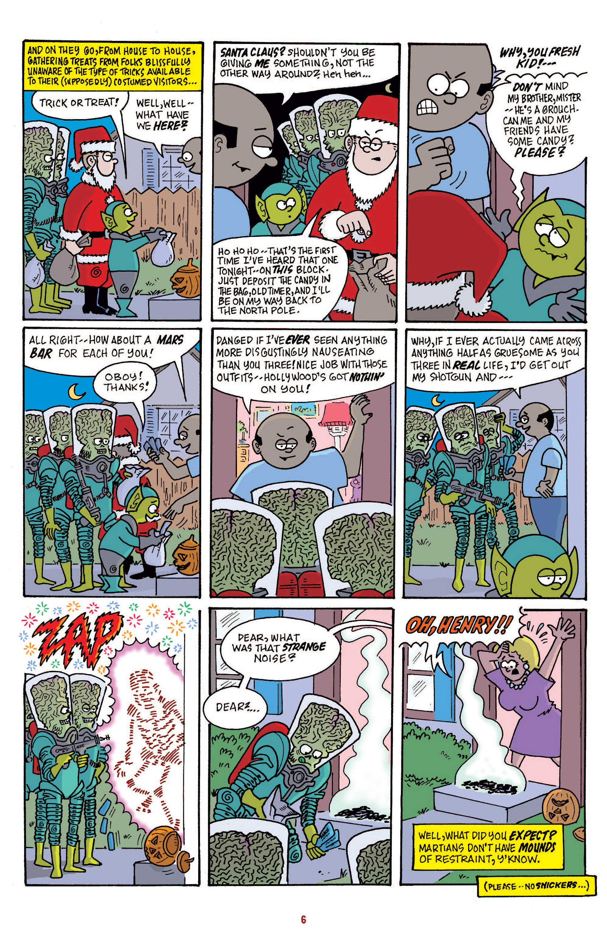 Read online Mars Attacks the Holidays comic -  Issue # Full - 9