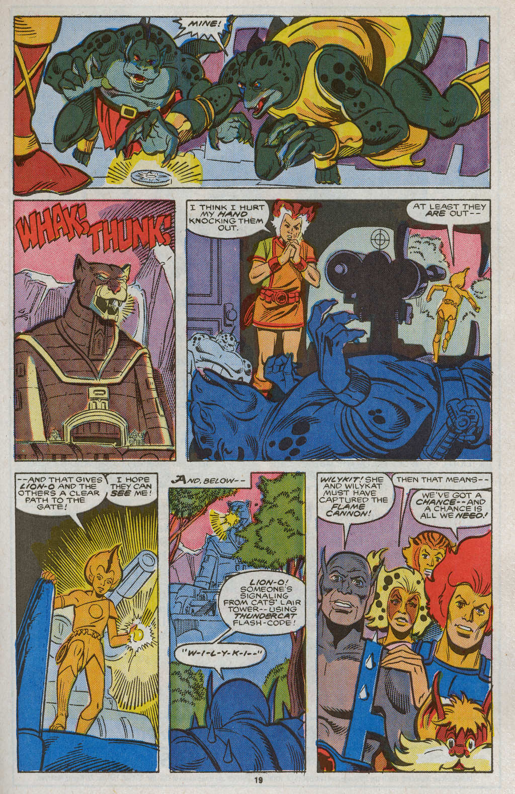 Read online ThunderCats (1985) comic -  Issue #8 - 27