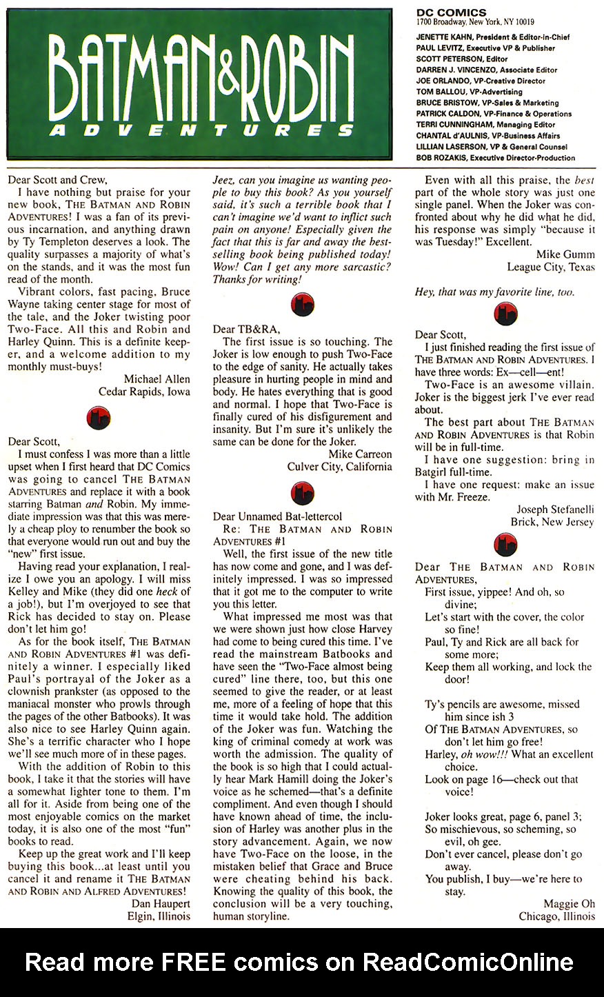 Read online The Batman and Robin Adventures comic -  Issue #5 - 24