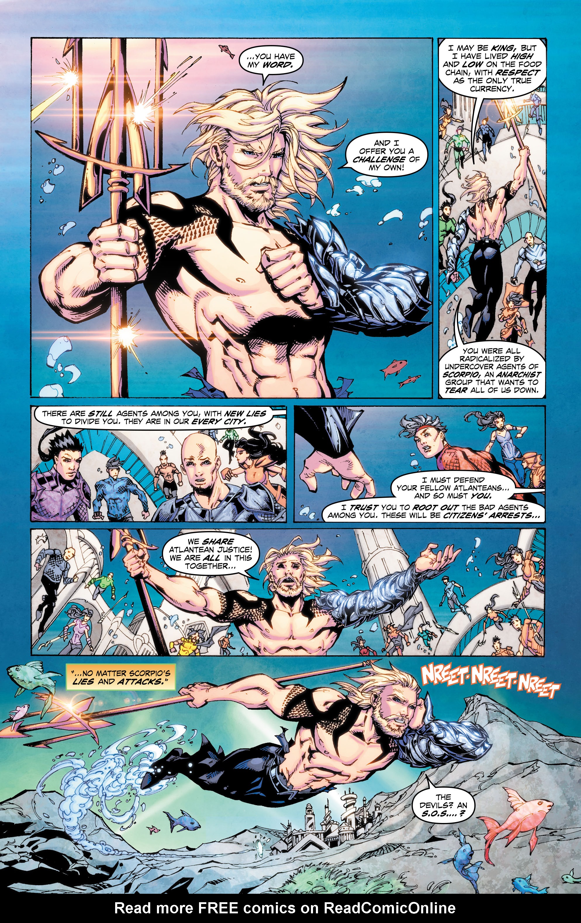 Read online Aquaman: Deep Dives comic -  Issue #7 - 12