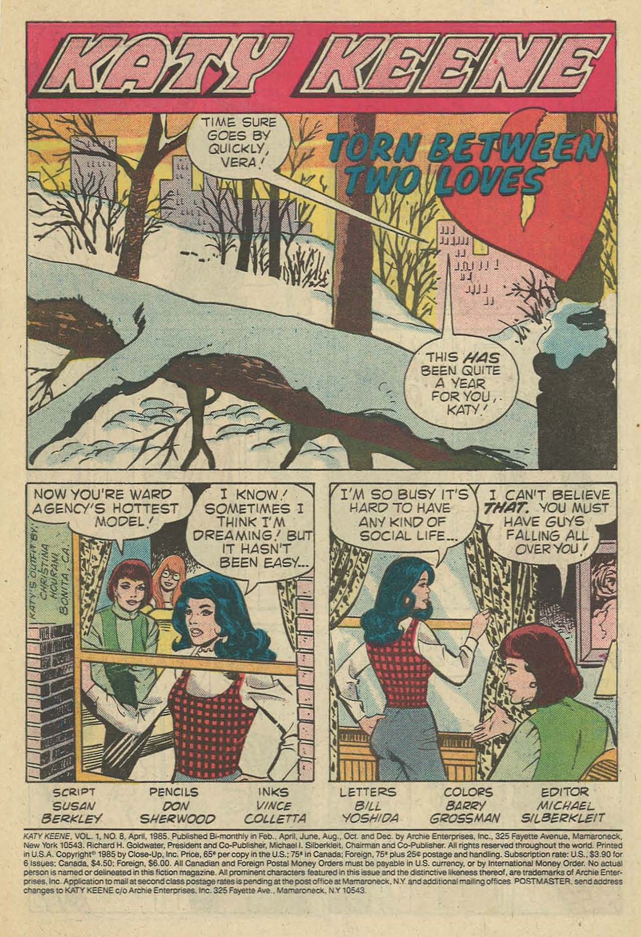 Read online Katy Keene (1983) comic -  Issue #8 - 3