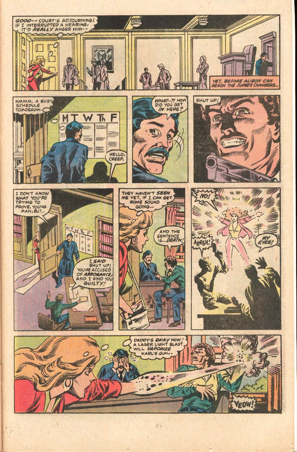 Read online Dazzler (1981) comic -  Issue #25 - 18