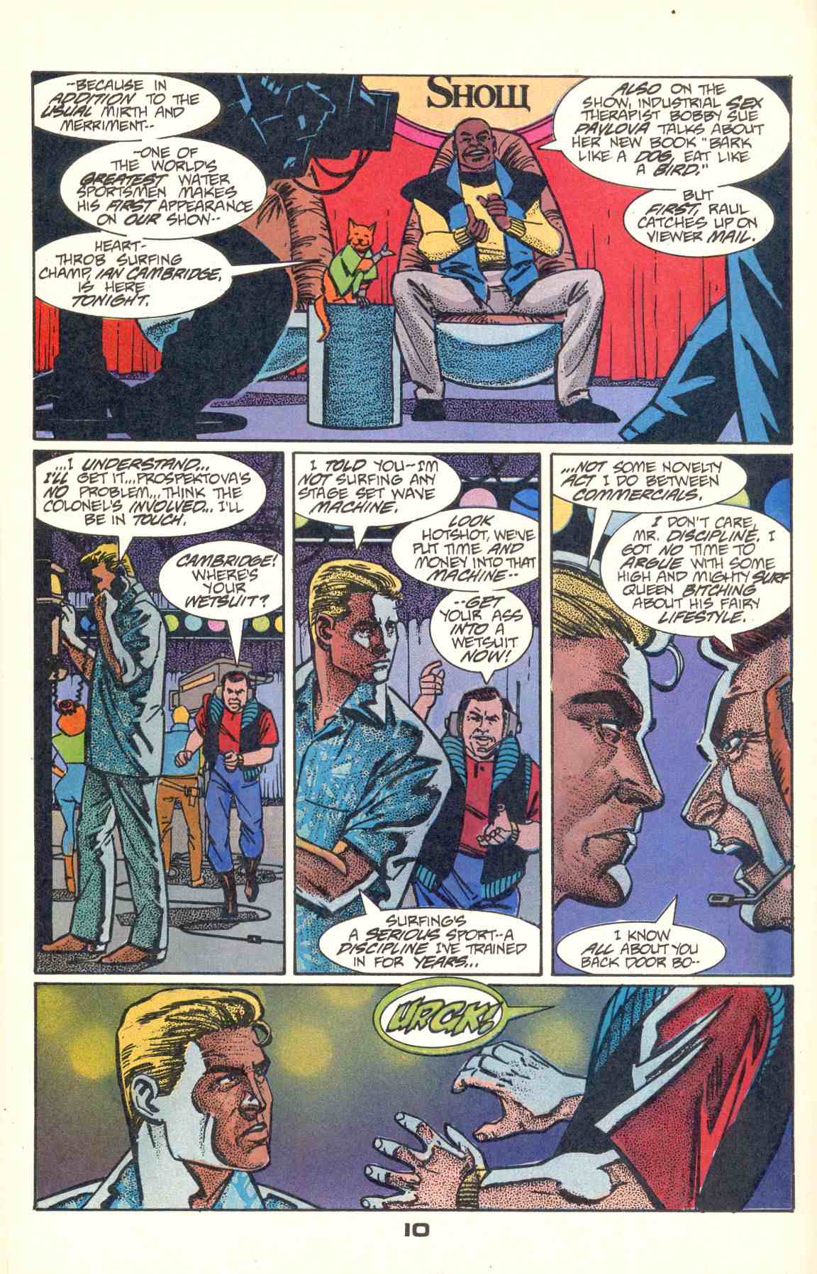 Read online Howard Chaykin's American Flagg comic -  Issue #6 - 12