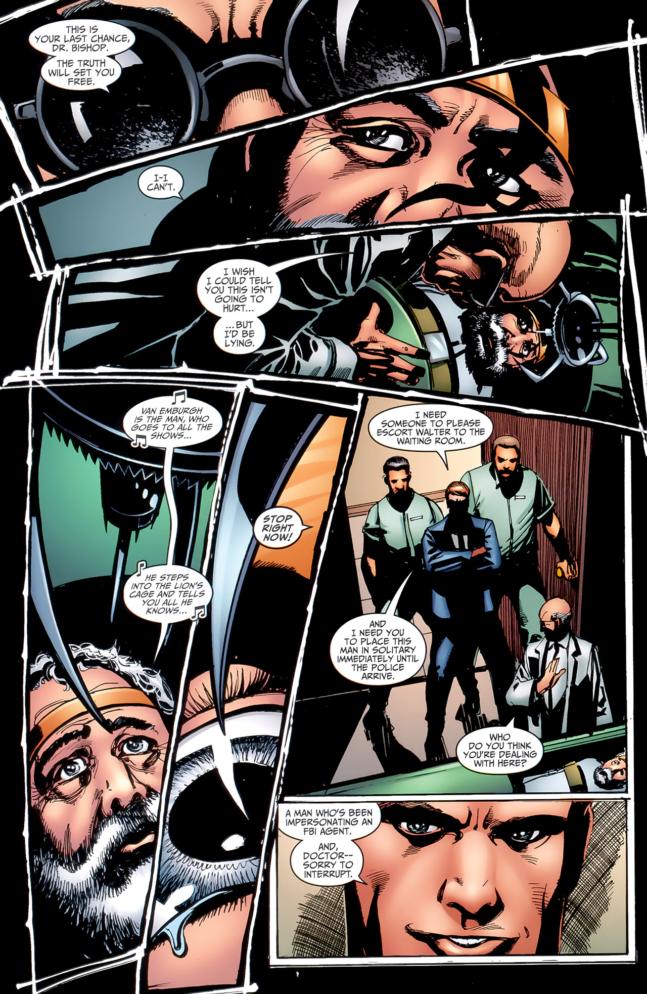 Read online Fringe comic -  Issue #6 - 22
