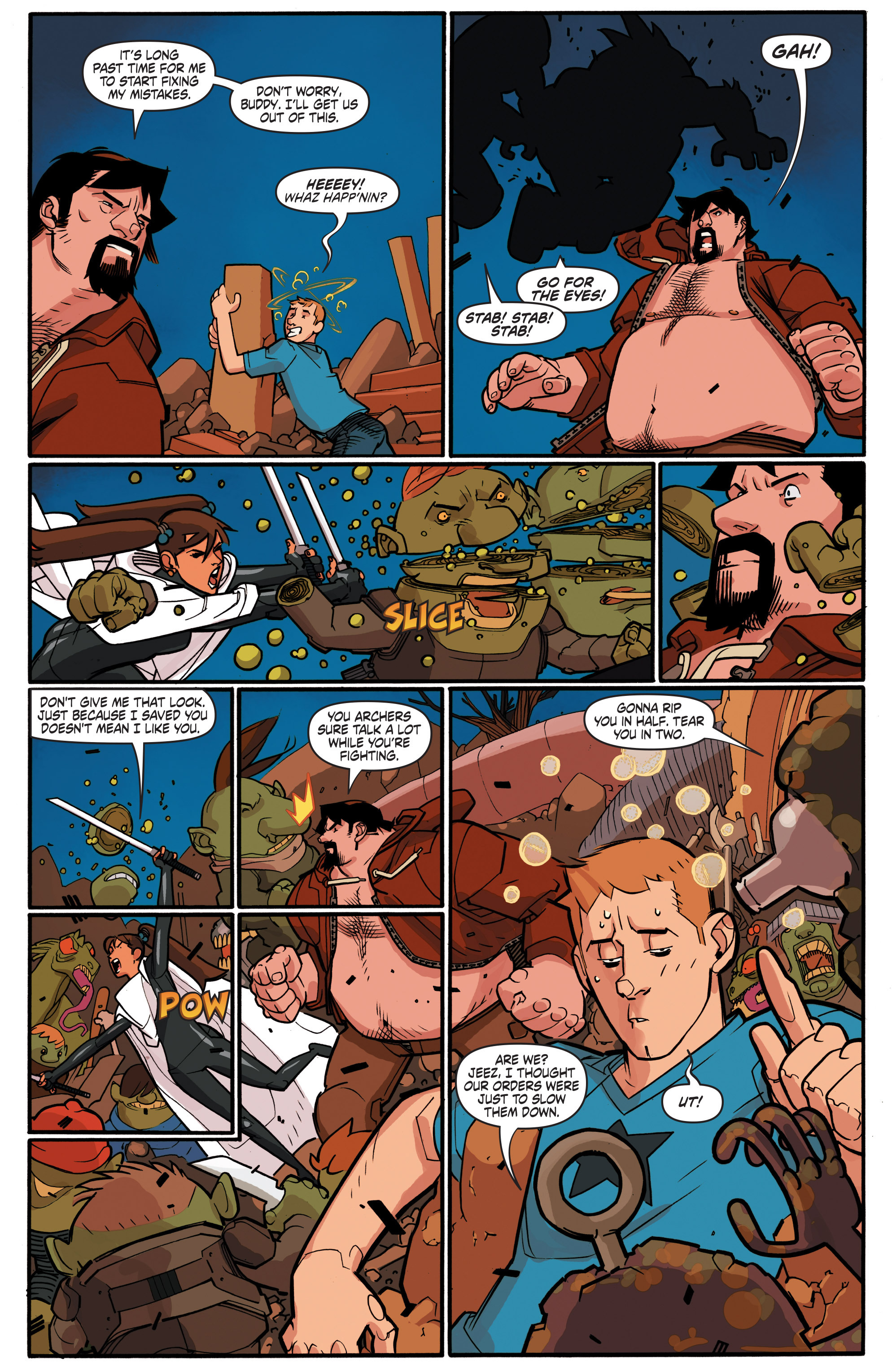 Read online A&A: The Adventures of Archer & Armstrong comic -  Issue #3 - 7