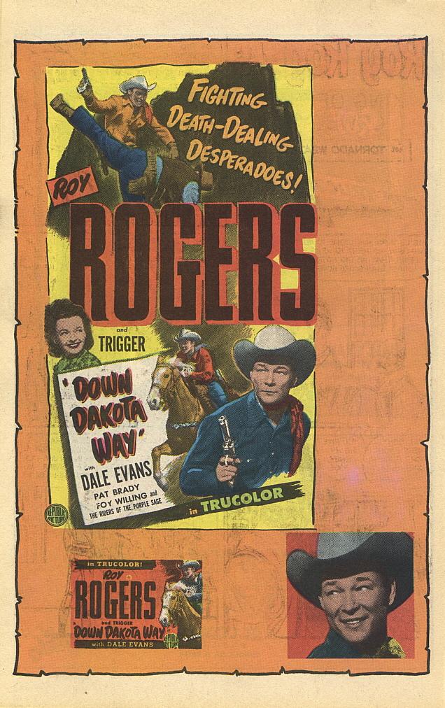 Read online Roy Rogers comic -  Issue #1 - 33