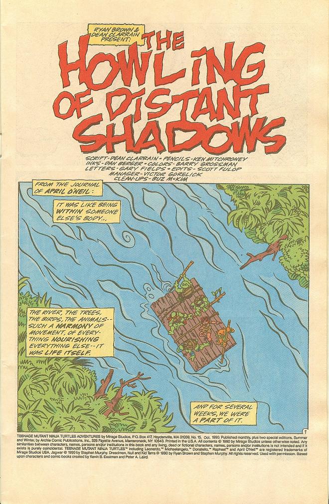 Teenage Mutant Ninja Turtles Adventures (1989) issue 15 - Page 2
