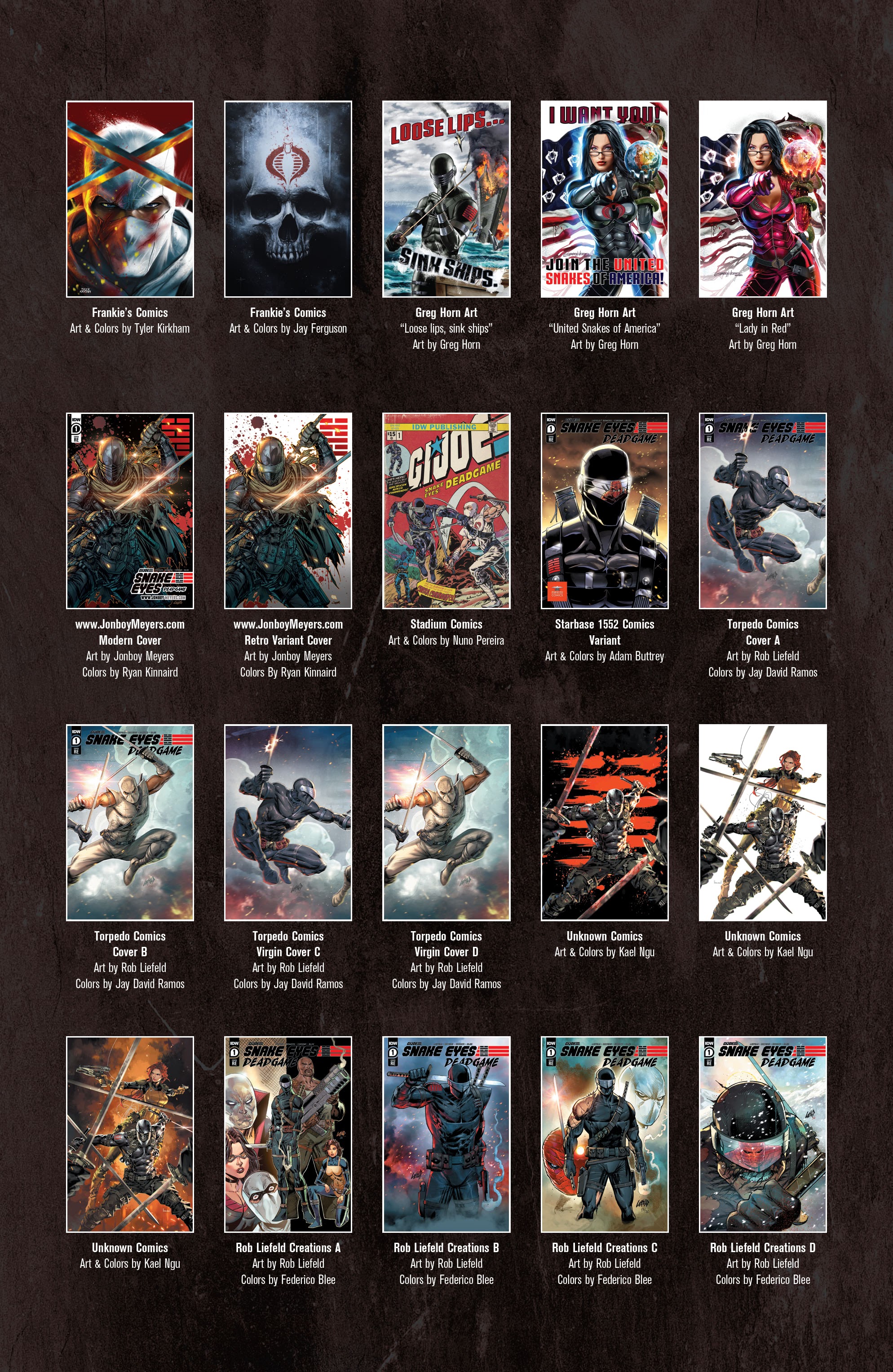 Read online Snake Eyes: Deadgame comic -  Issue #1 - 29