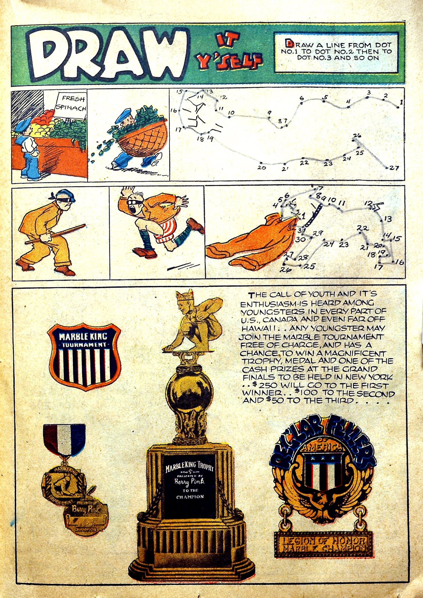 Read online Reg'lar Fellers Heroic Comics comic -  Issue #1 - 44