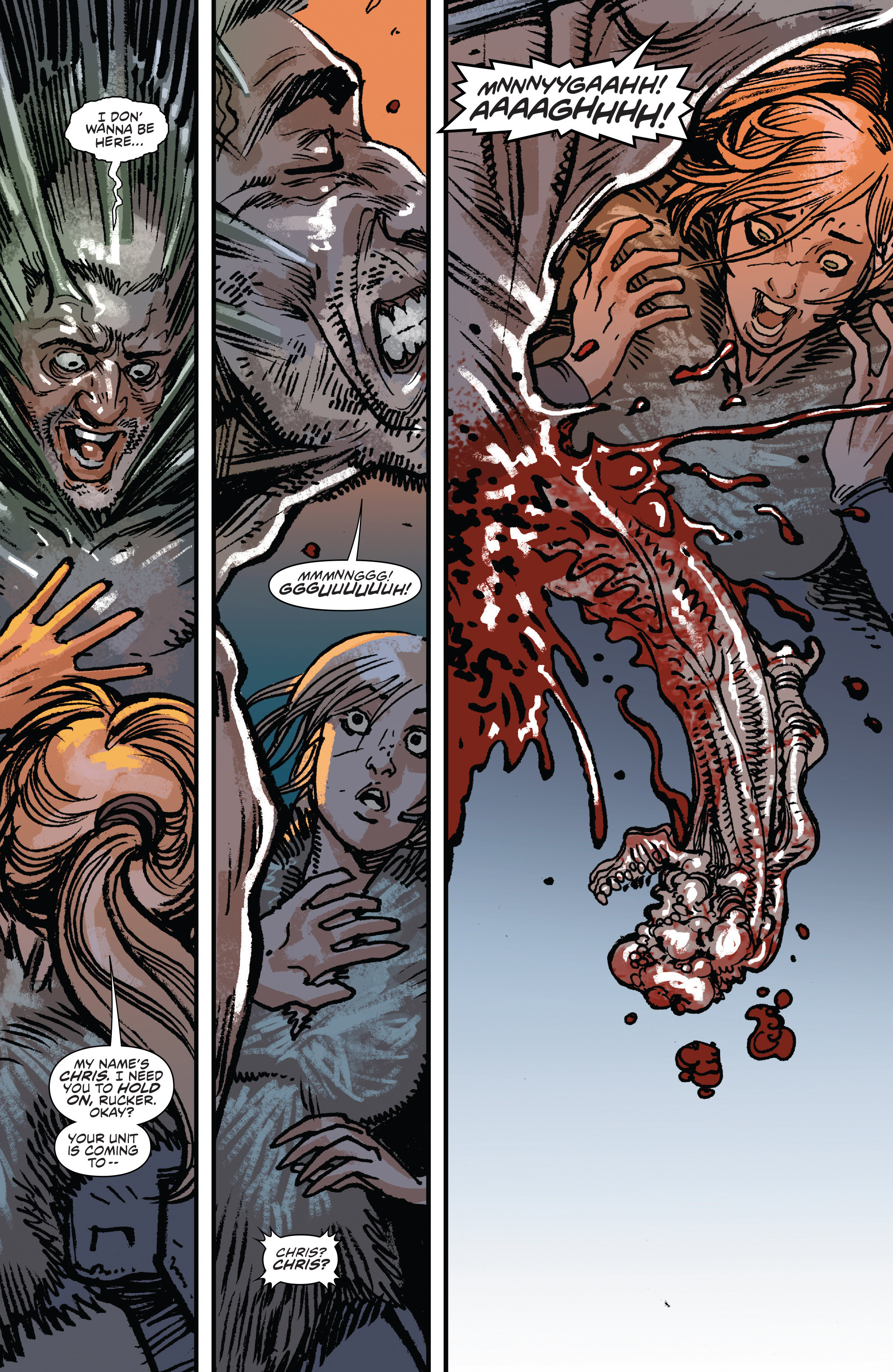 Read online Aliens: Life And Death comic -  Issue #3 - 14