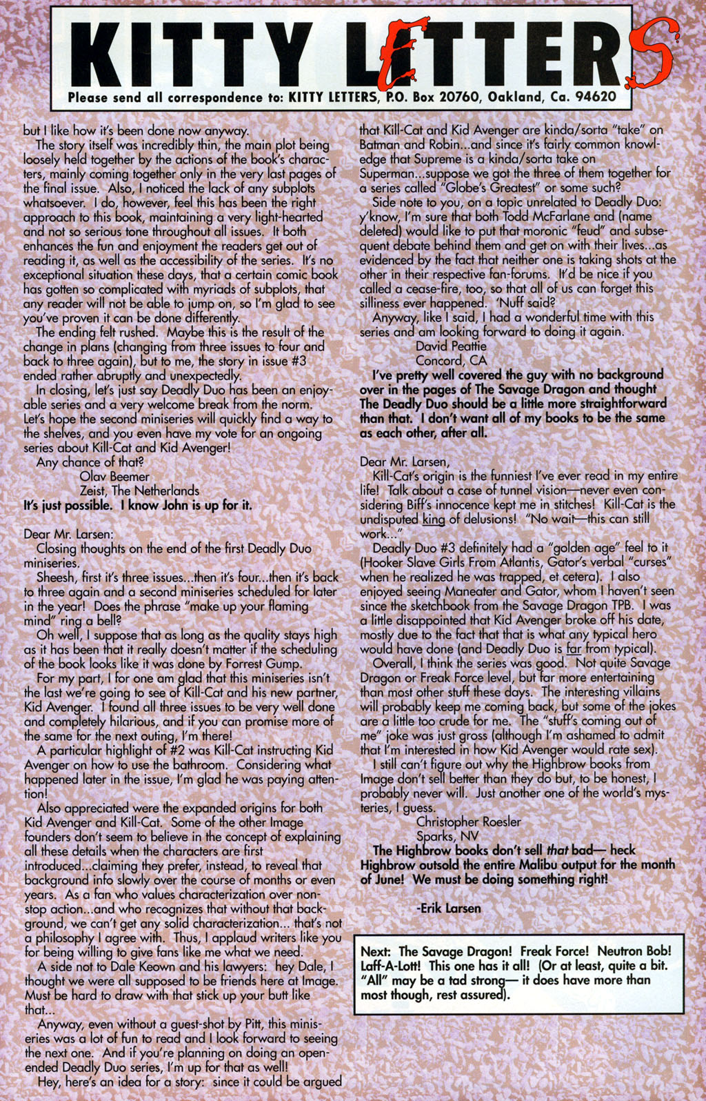 Read online Deadly Duo (1995) comic -  Issue #1 - 27