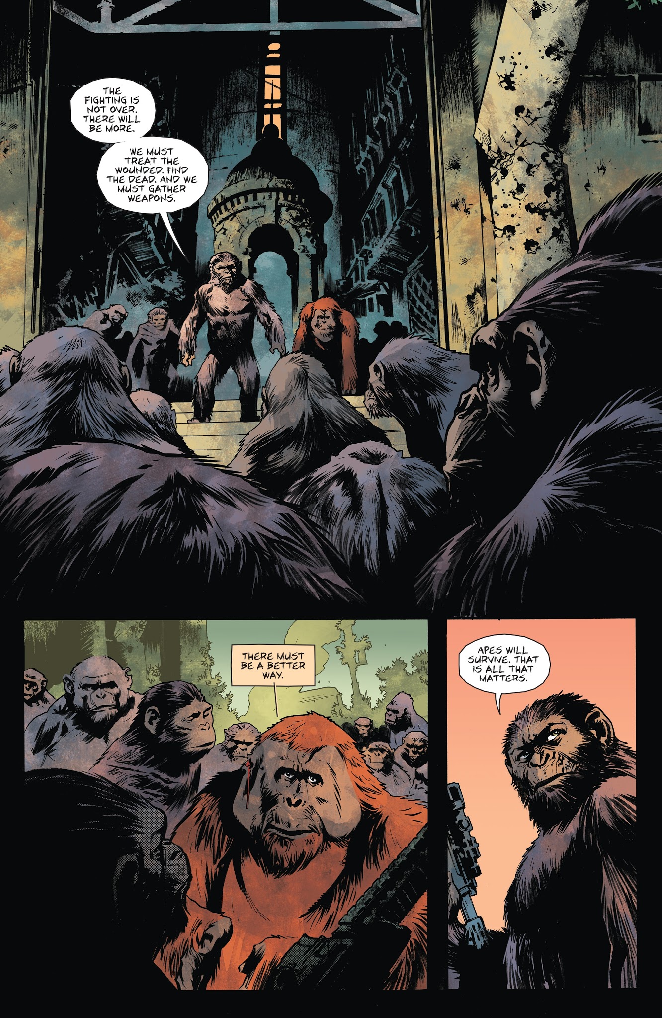 Read online War for the Planet of the Apes comic -  Issue #1 - 11