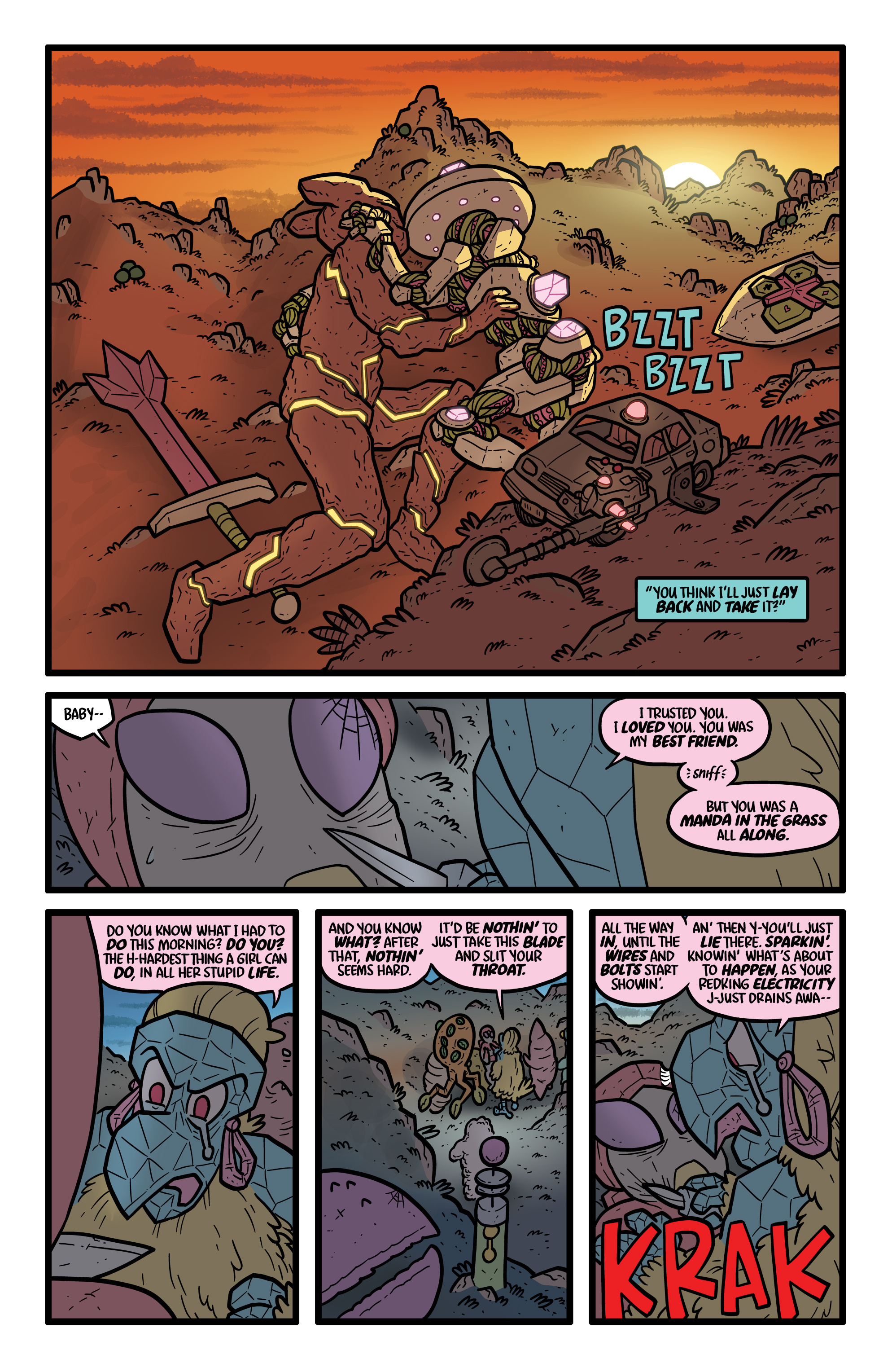 Read online Kaijumax: Season Four comic -  Issue #4 - 21