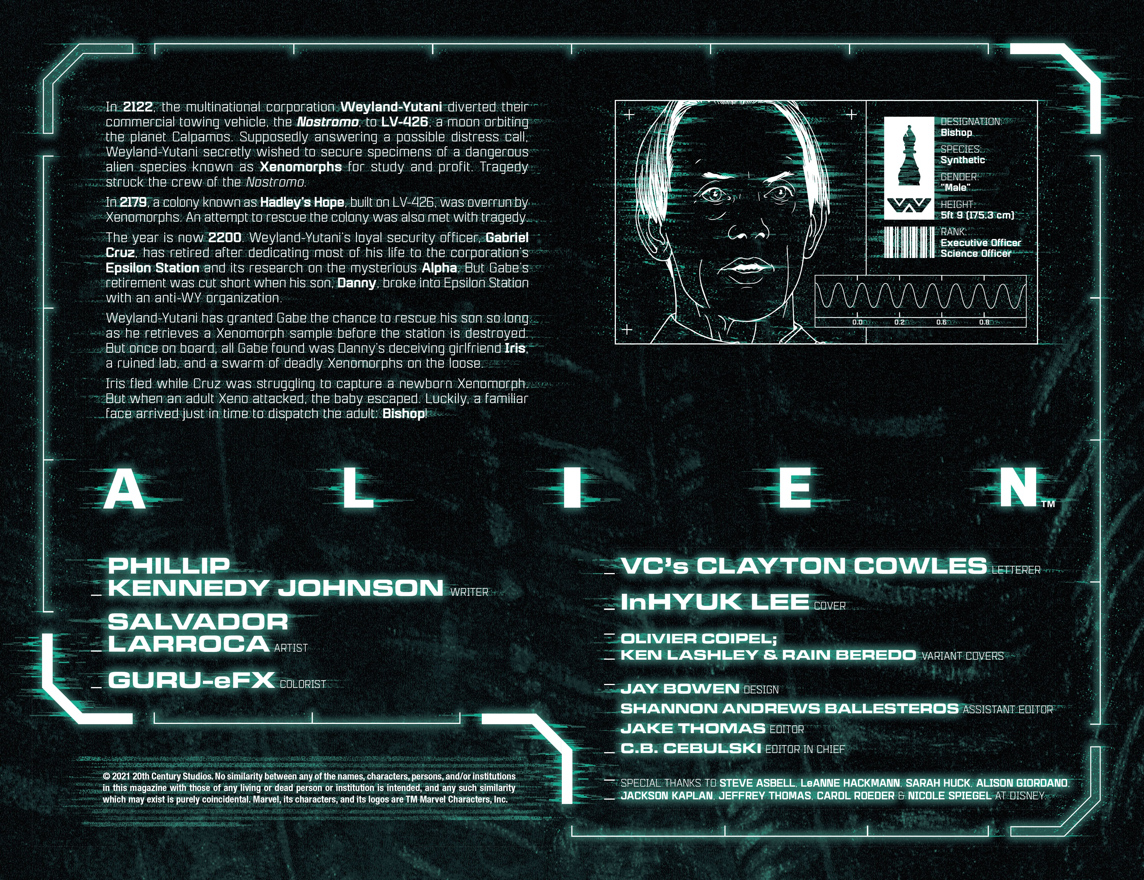 Read online Alien (2021) comic -  Issue #4 - 2
