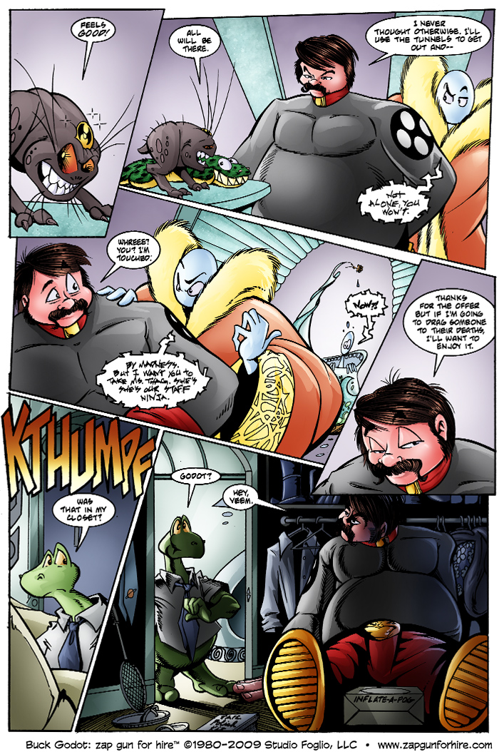 Read online Buck Godot - Zap Gun For Hire comic -  Issue #8 - 7