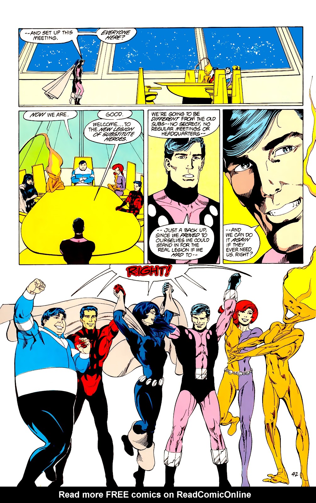 Legion of Super-Heroes (1984) issue Annual 3 - Page 43