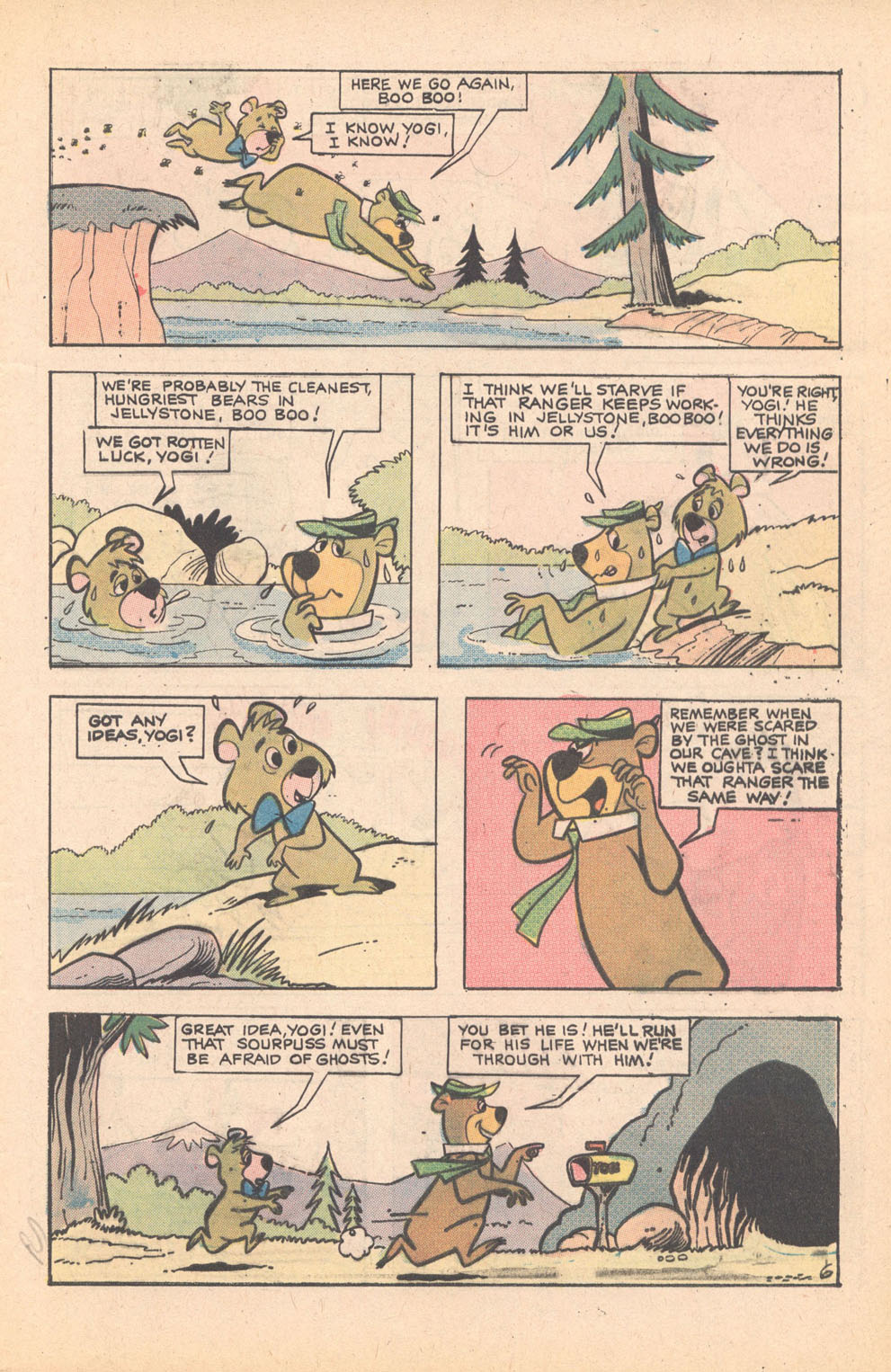 Read online Yogi Bear (1970) comic -  Issue #7 - 9