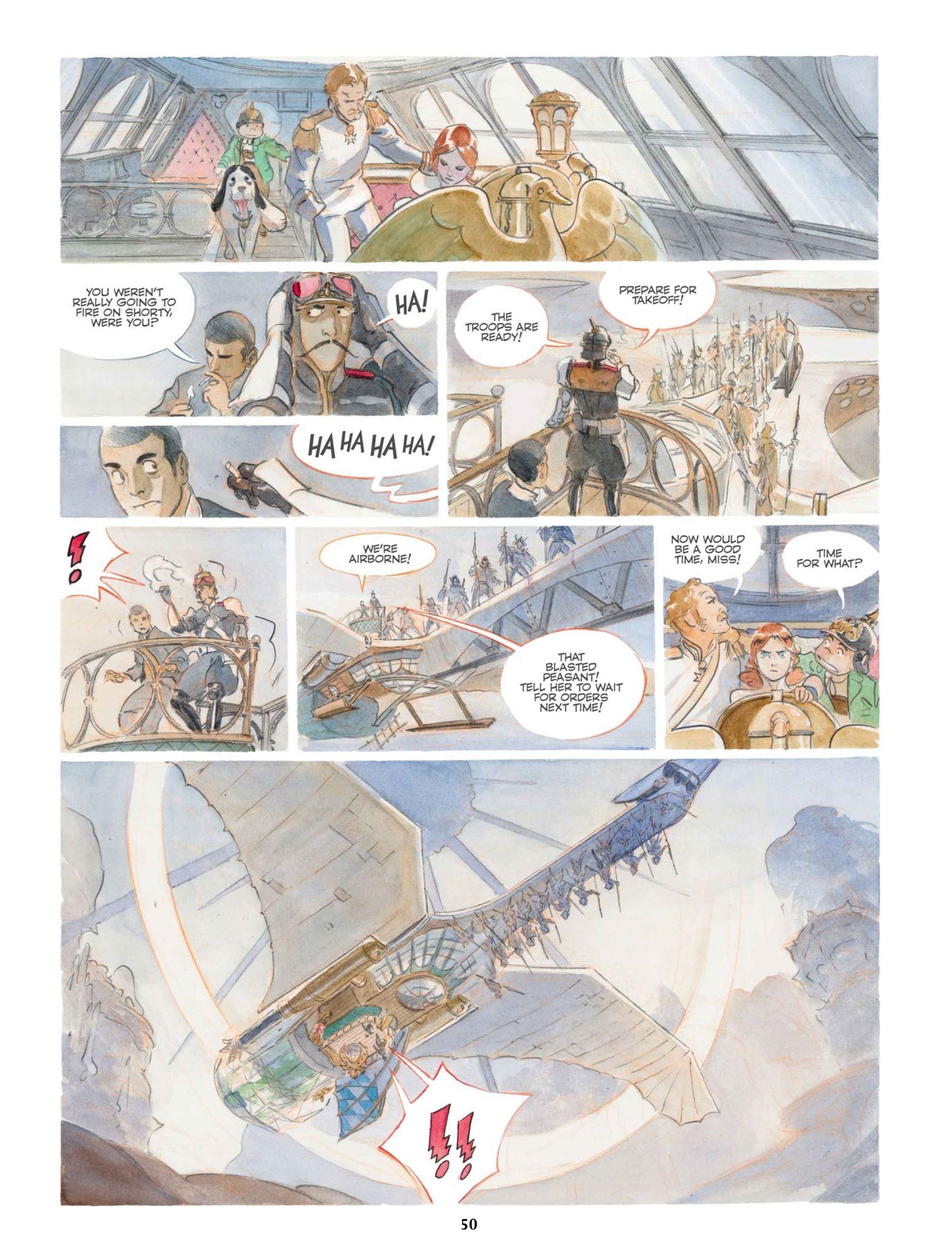 Read online Castle In the Stars: The Space Race of 1869 comic -  Issue #Castle In the Stars TPB A Frenchman on Mars - 53