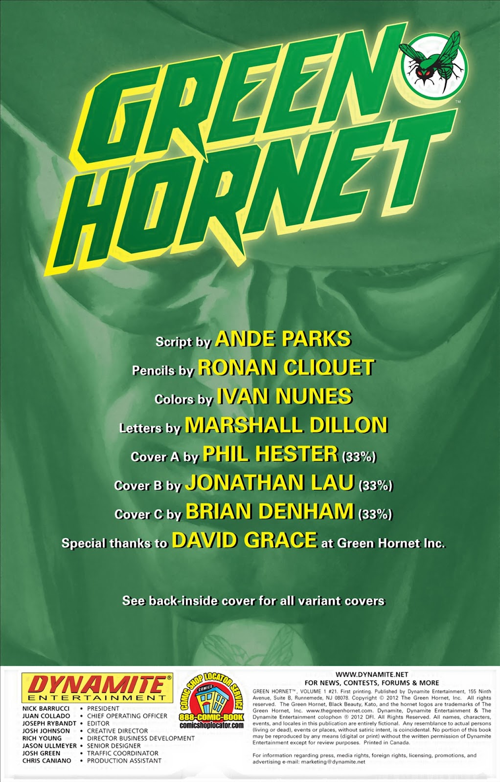 Green Hornet (2010) issue 21 - Page 4