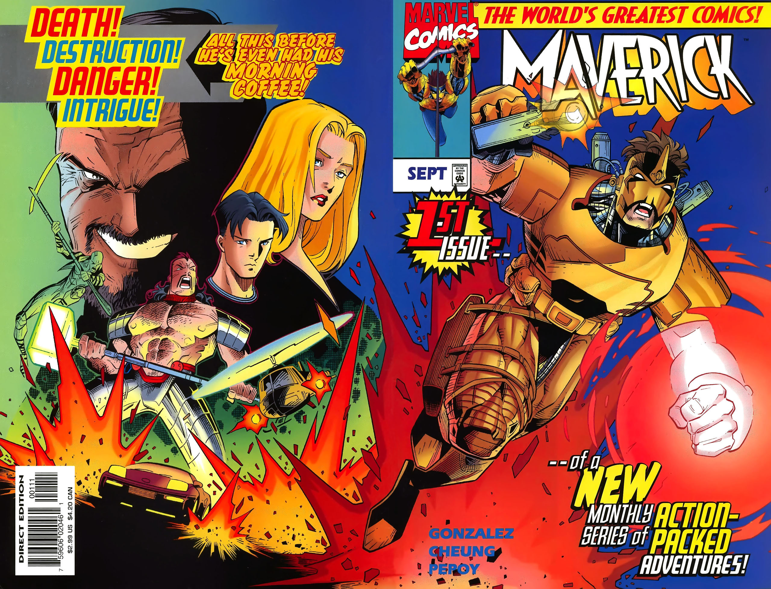 Read online Maverick comic -  Issue #1 - 1