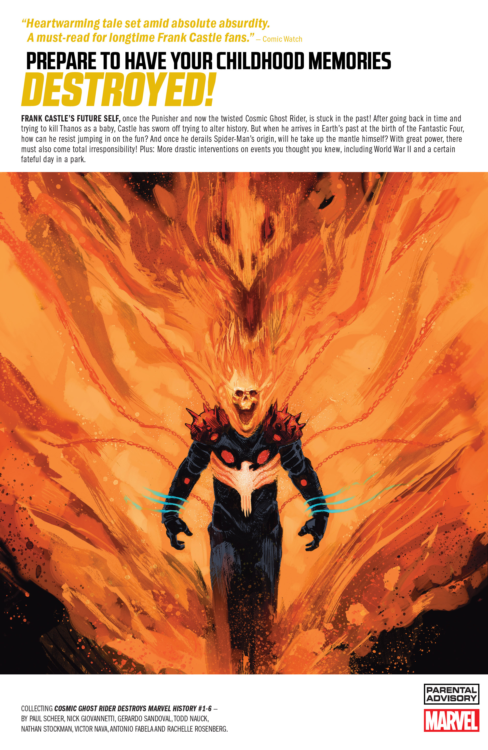 Read online Cosmic Ghost Rider Destroys Marvel History comic -  Issue # _TPB - 132