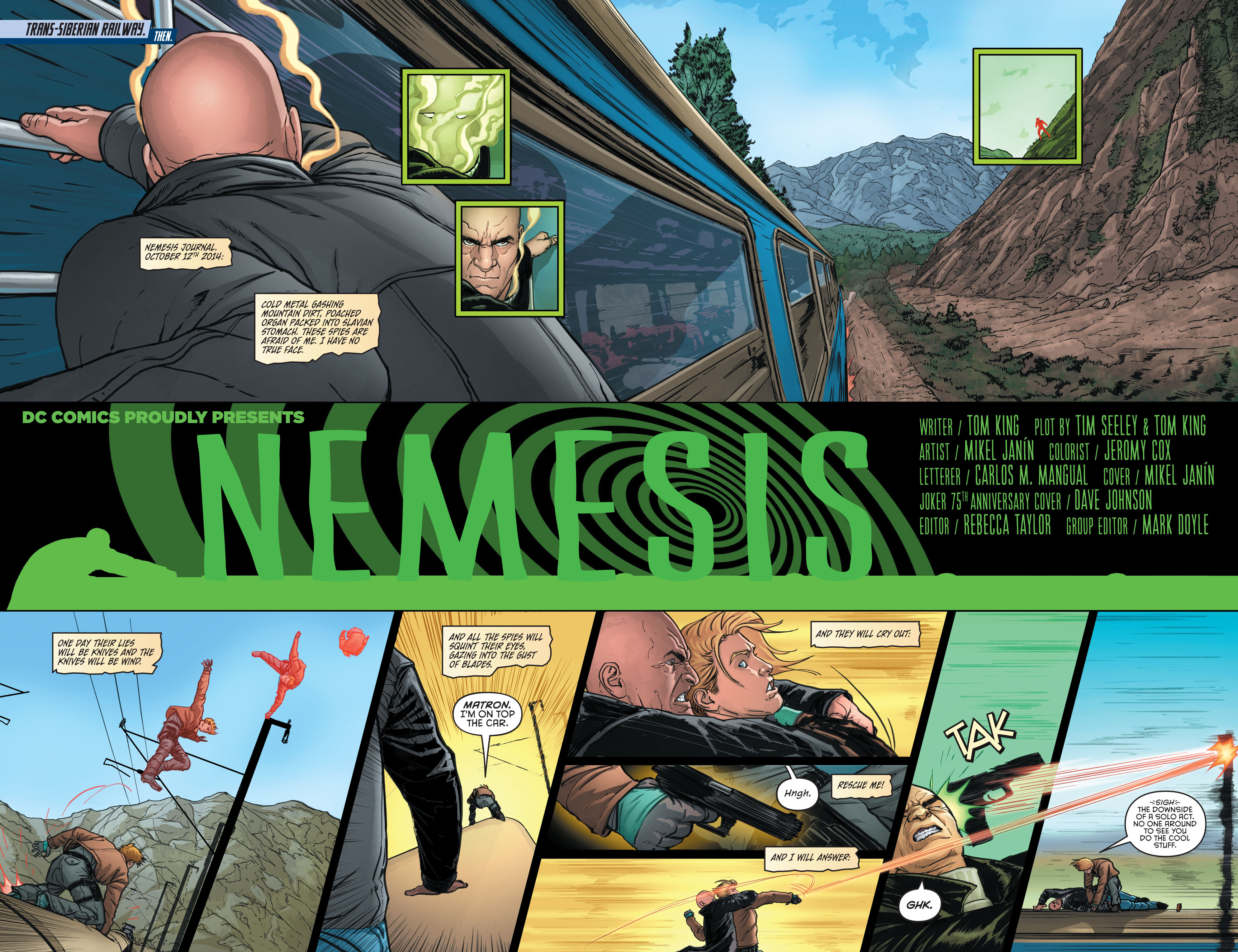 Read online Grayson comic -  Issue #9 - 5