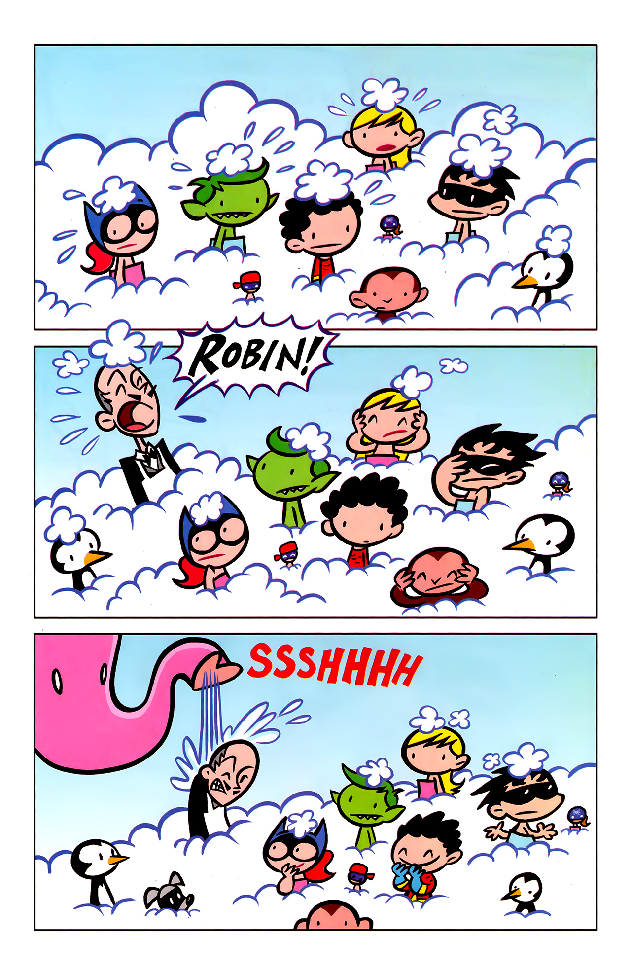 Read online Tiny Titans comic -  Issue #13 - 15