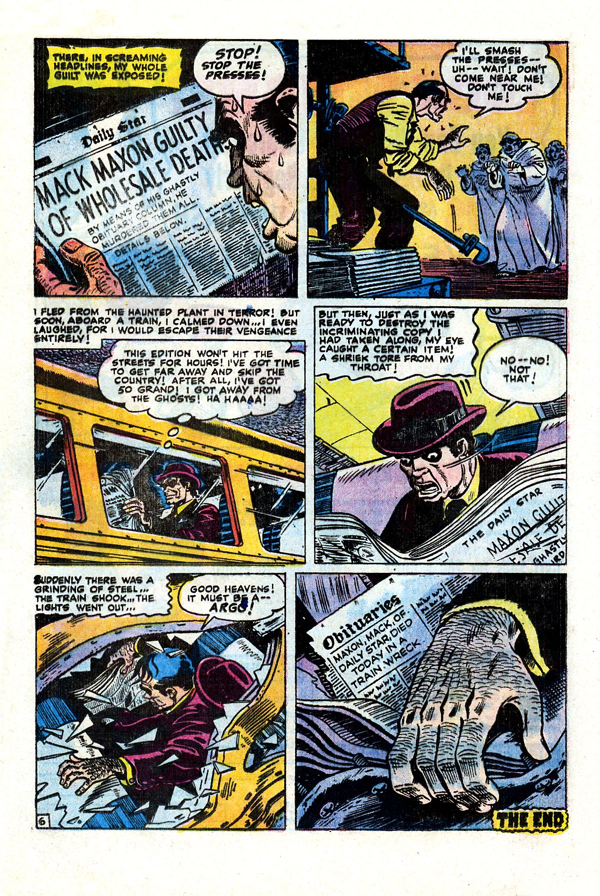 Read online Chamber of Chills (1972) comic -  Issue #7 - 12