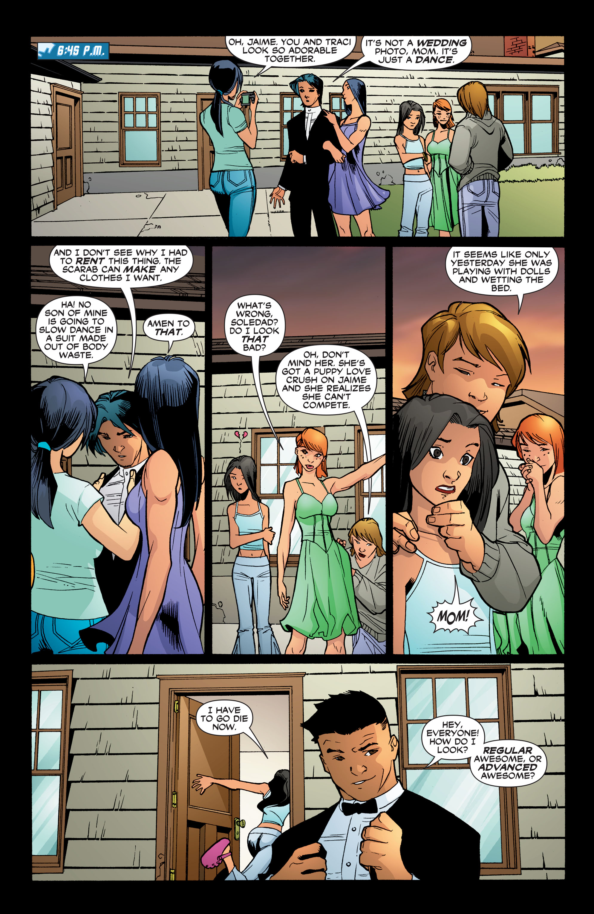 Read online Blue Beetle (2006) comic -  Issue #35 - 8