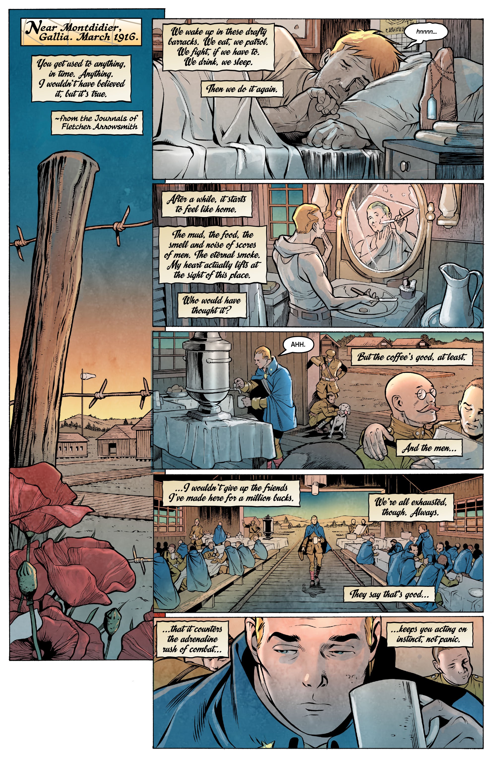 Read online Arrowsmith: Behind Enemy Lines comic -  Issue #1 - 3