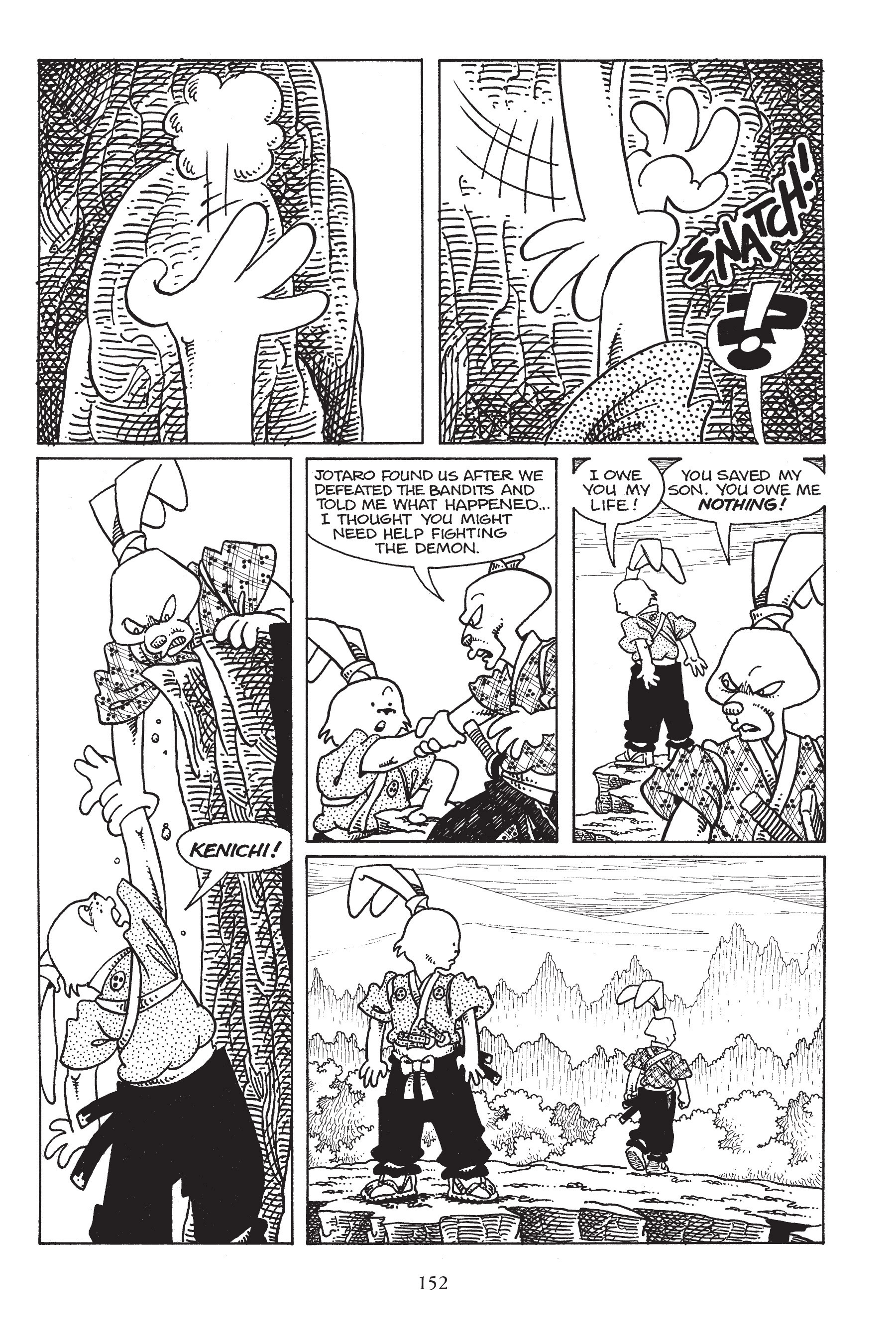 Read online Usagi Yojimbo (1987) comic -  Issue # _TPB 6 - 151