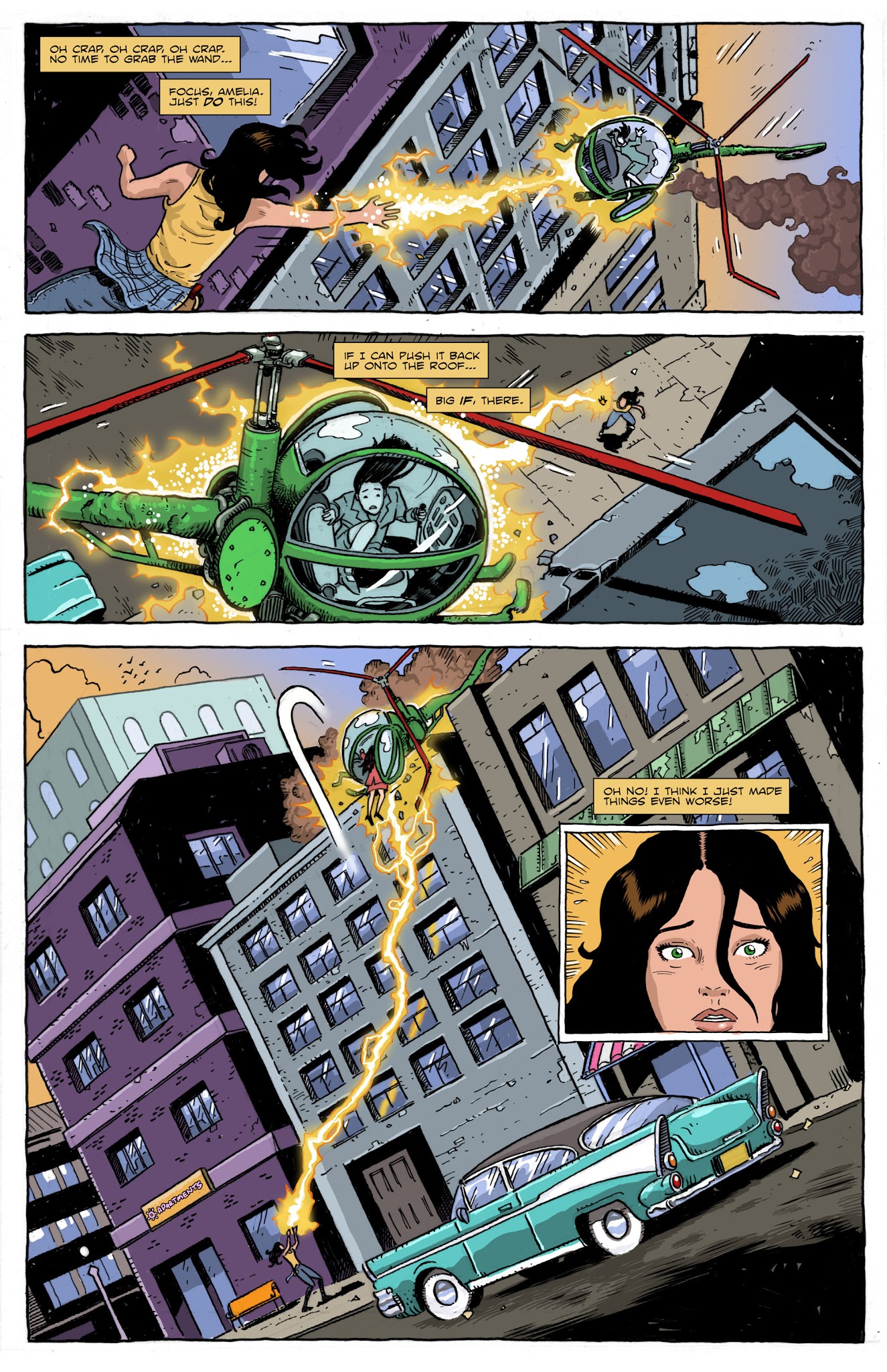Read online Amelia Cole and the Unknown World comic -  Issue # TPB - 44