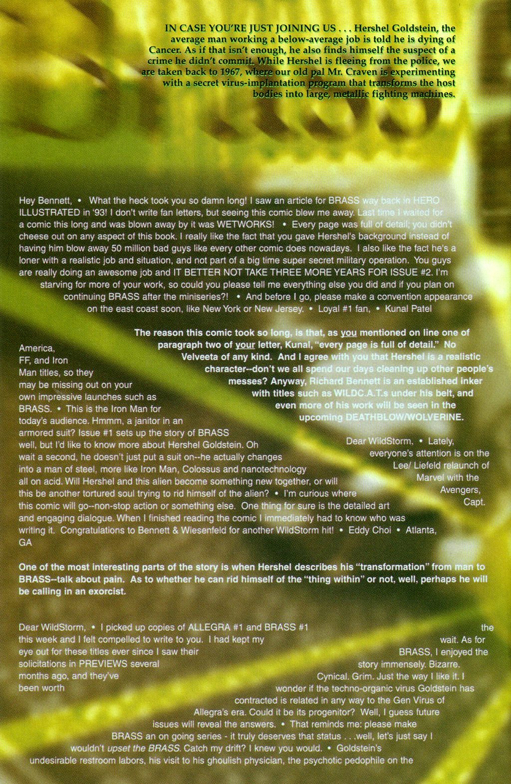 Read online Brass (1996) comic -  Issue #2 - 25