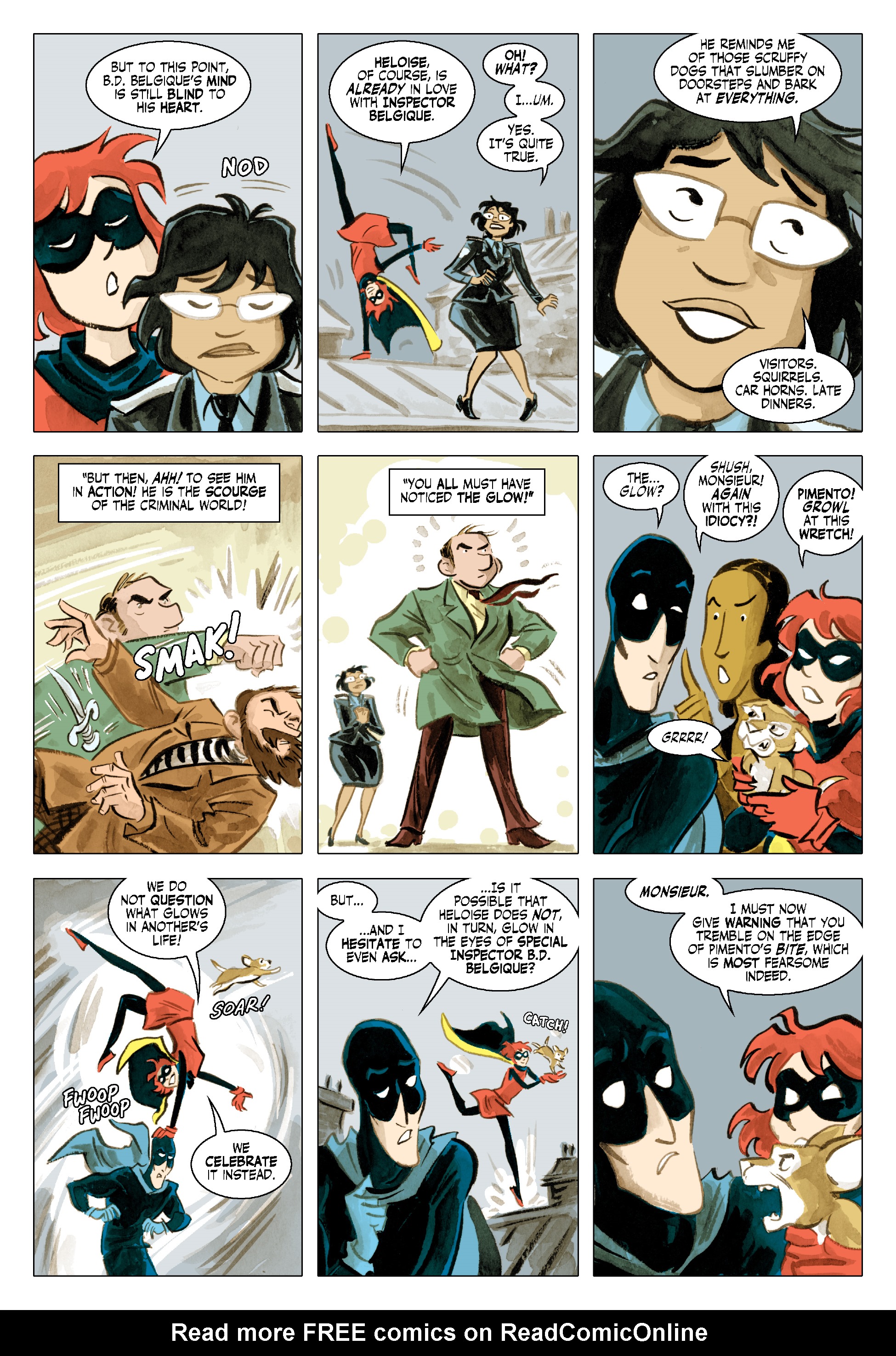 Read online Bandette (2012) comic -  Issue #20 - 5