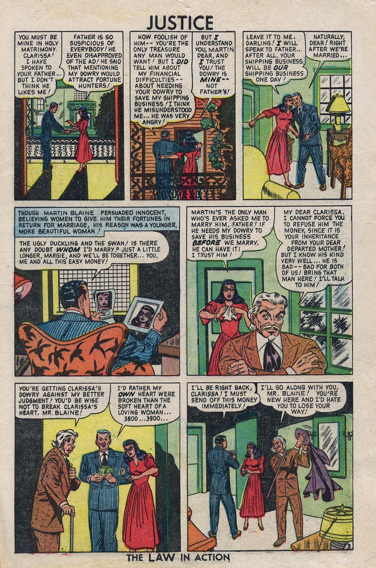 Read online Justice Comics (1948) comic -  Issue #12 - 5