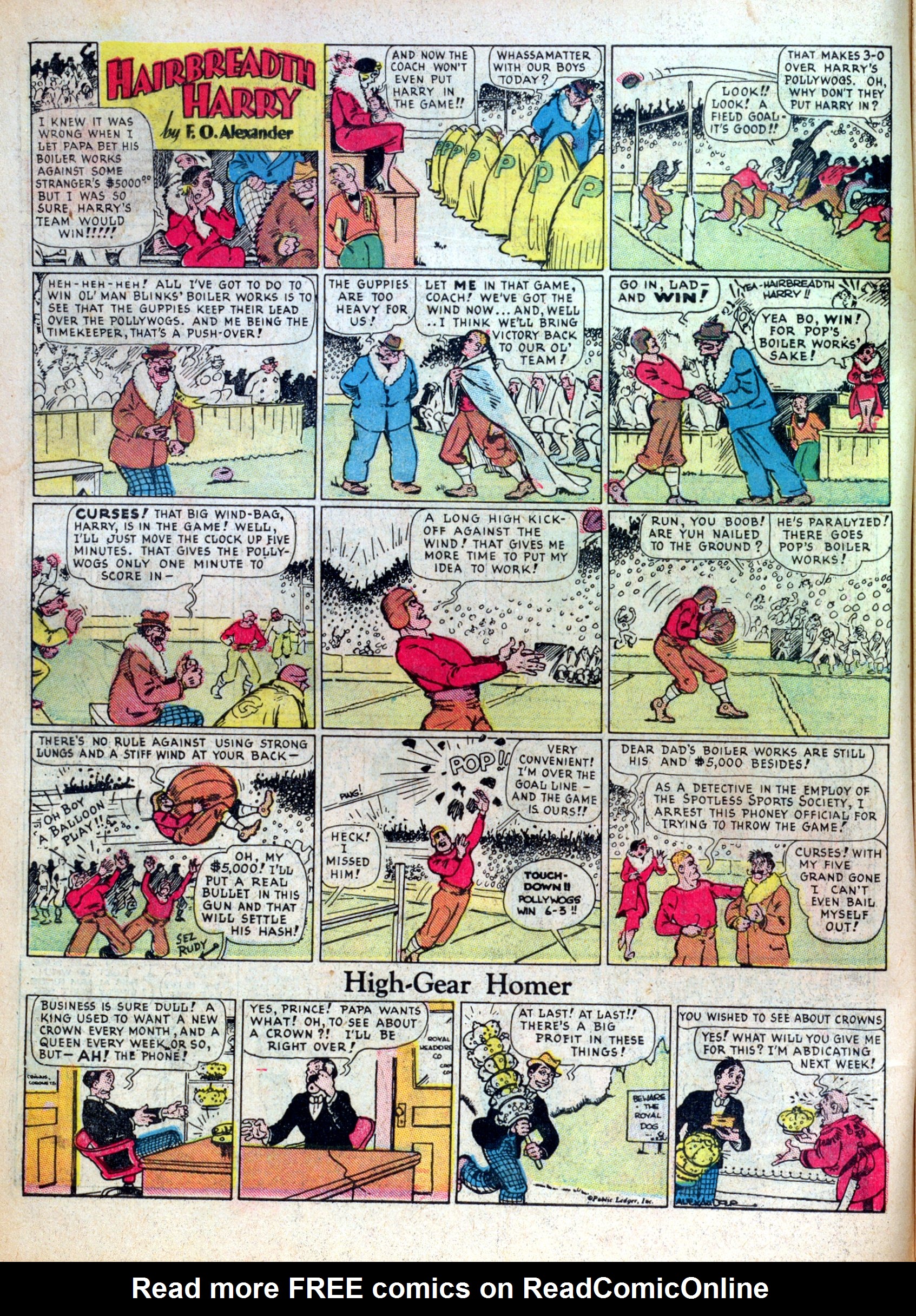 Read online Famous Funnies comic -  Issue #7 - 8