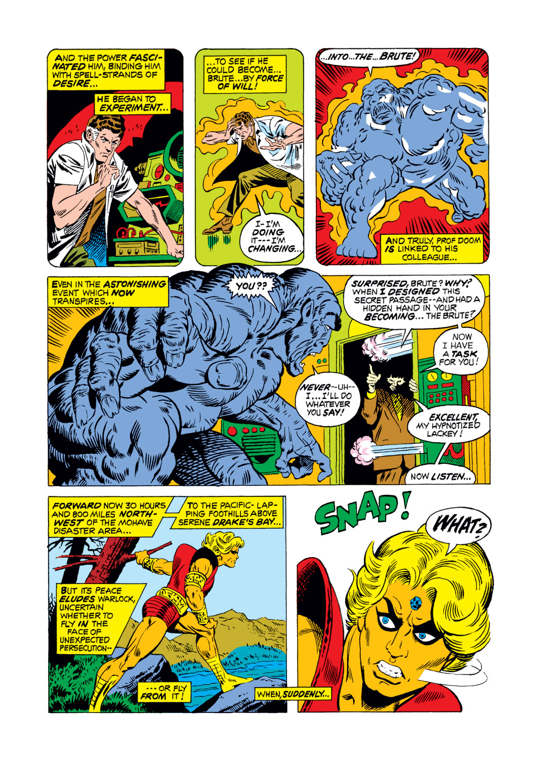 Read online Warlock (1972) comic -  Issue #6 - 12