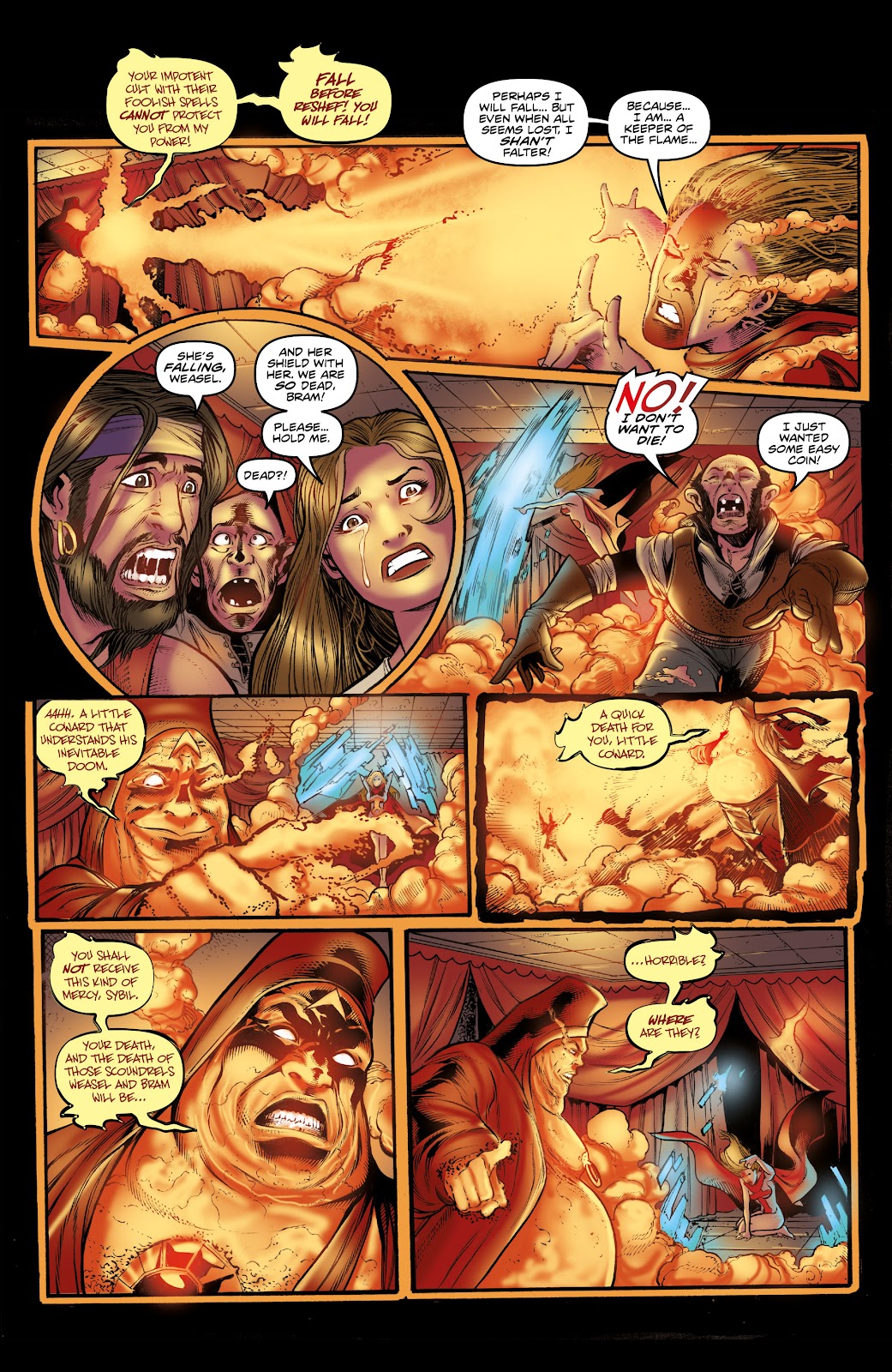 Rogues!: The Burning Heart issue 3 - Page 18
